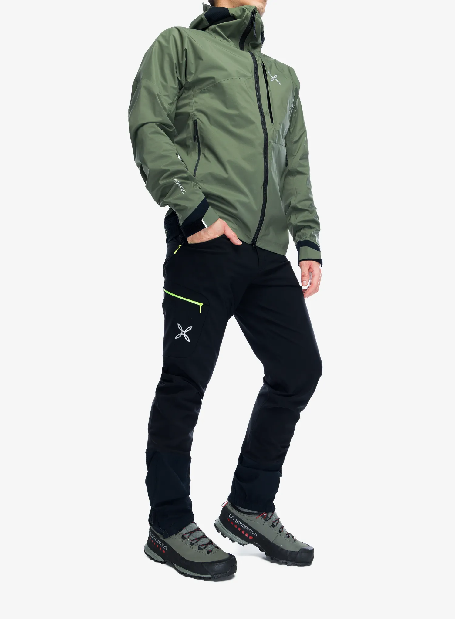 Striukė nuo lietaus Montura Vertigo 3L Jacket - sage green