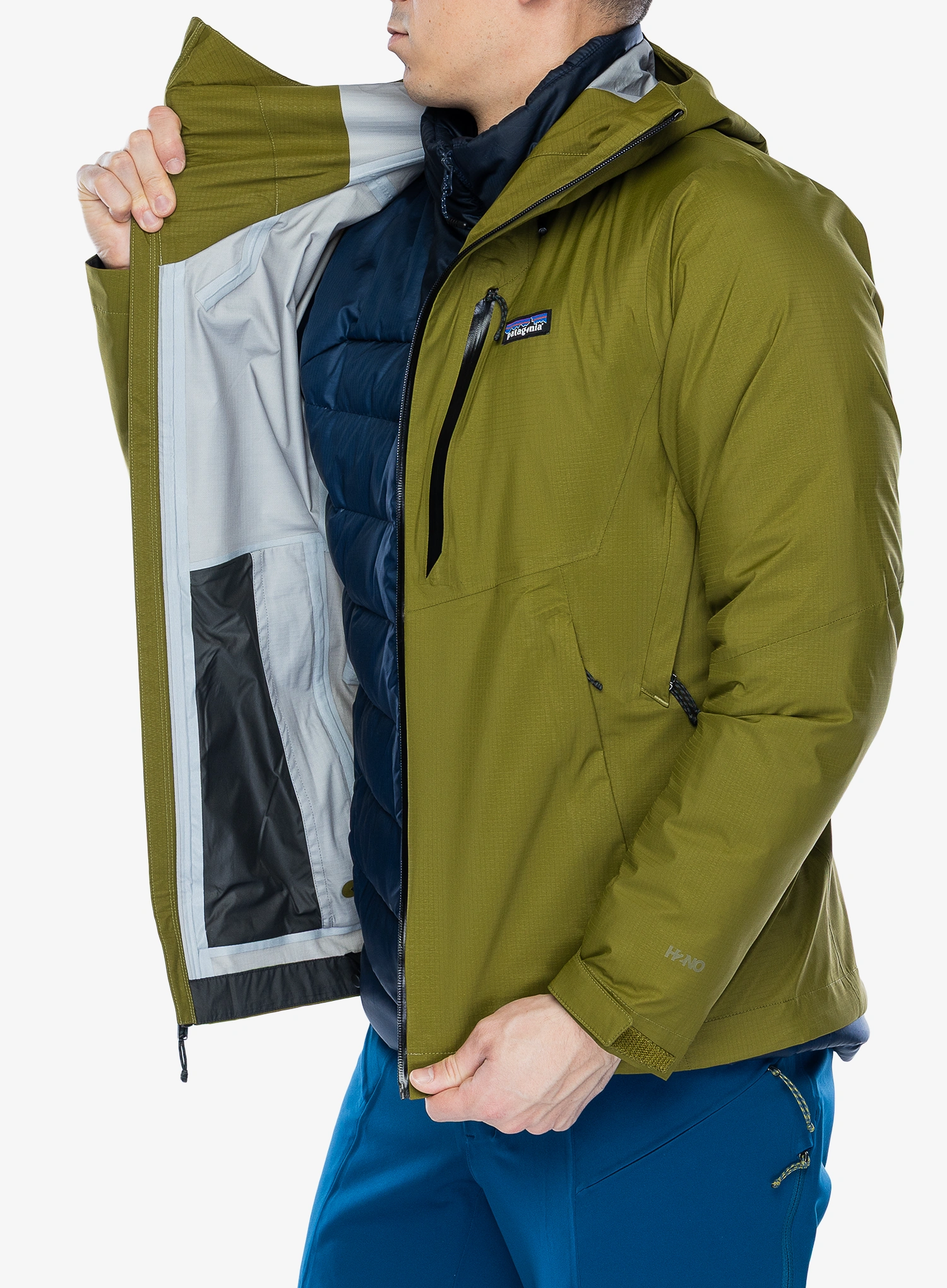 Striukė nuo lietaus Patagonia Granite Crest Jacket - pond green