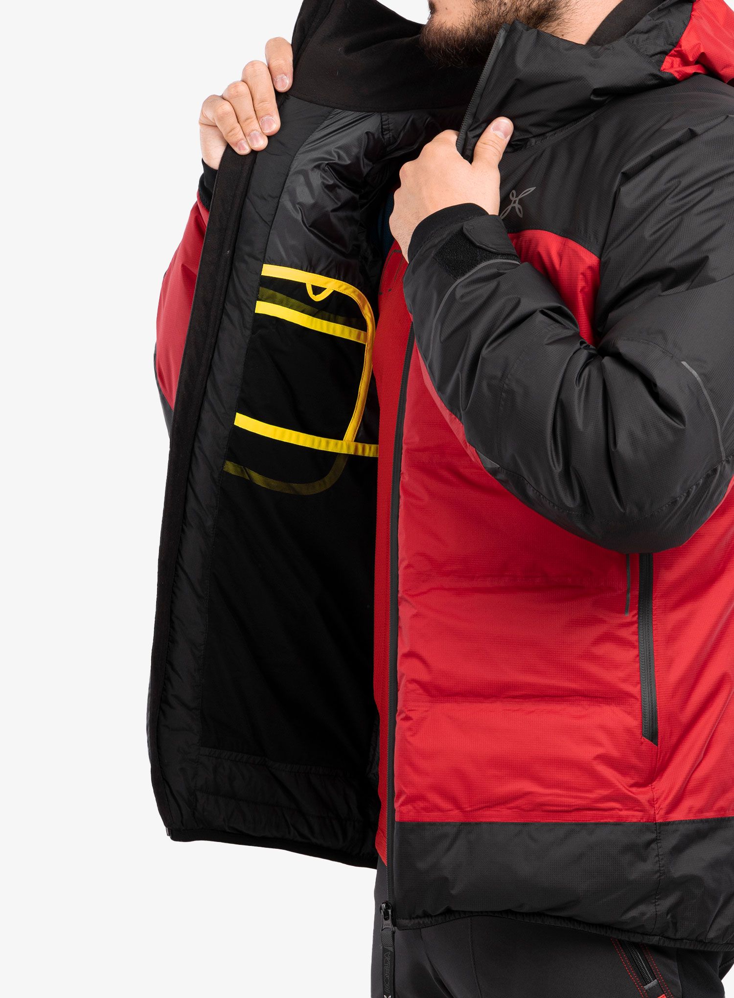 Pūkinė striukė Montura Manaslu 2 Duvet - red/black