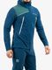 Vyriška striukė Ortovox Pala Hooded Jacket - petrol blue