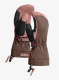 Kumštinės pirštinės moterims Ortovox Merino Freeride Mitten - dusk rose