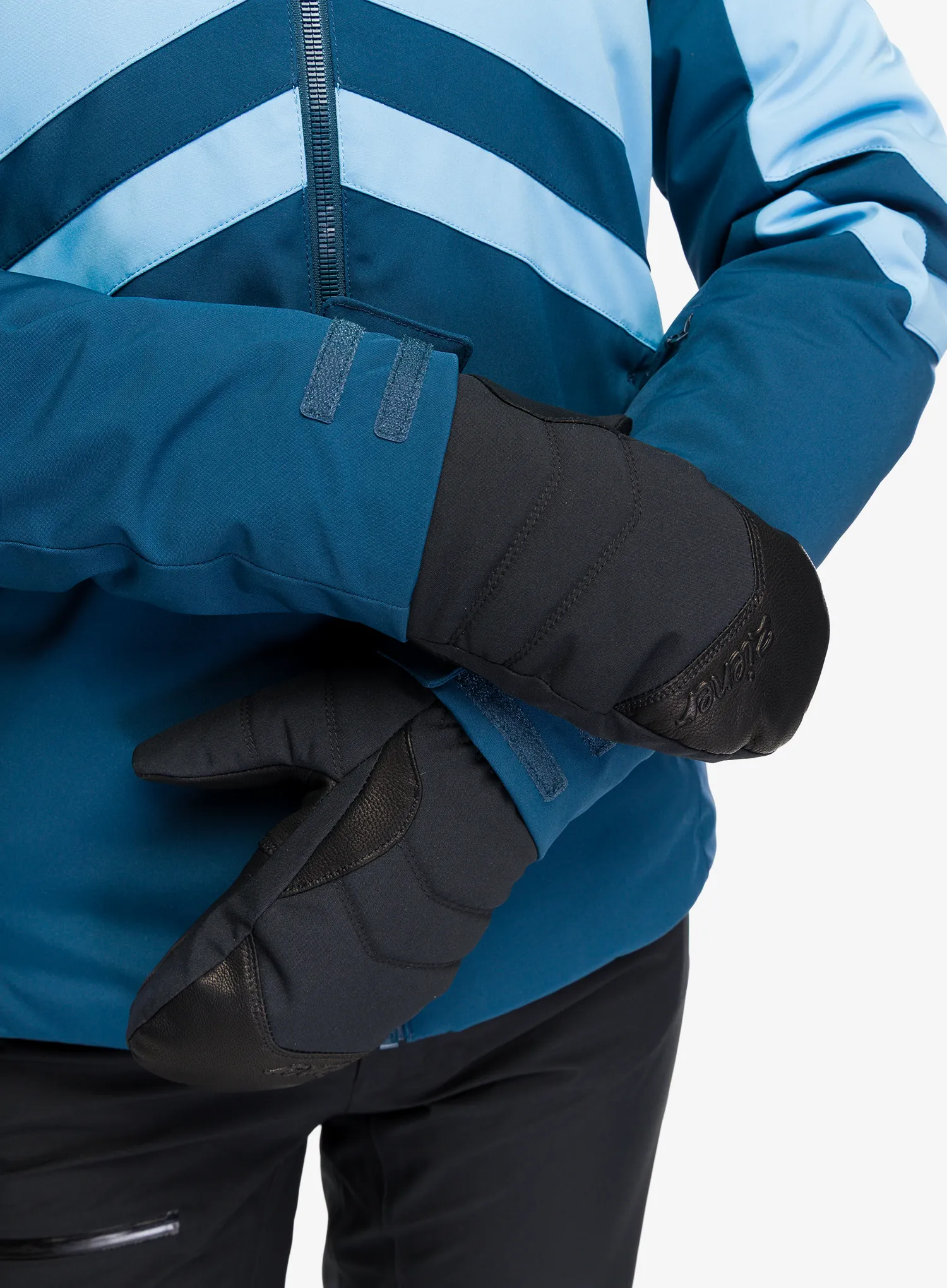 Kumštinės pirštinės moterims Ziener Kalea AS  AW Mitten Glove - black