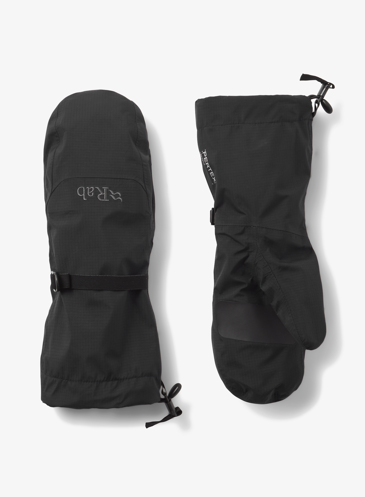 Kumštinės pirštinės Rab Shield Mitts - black