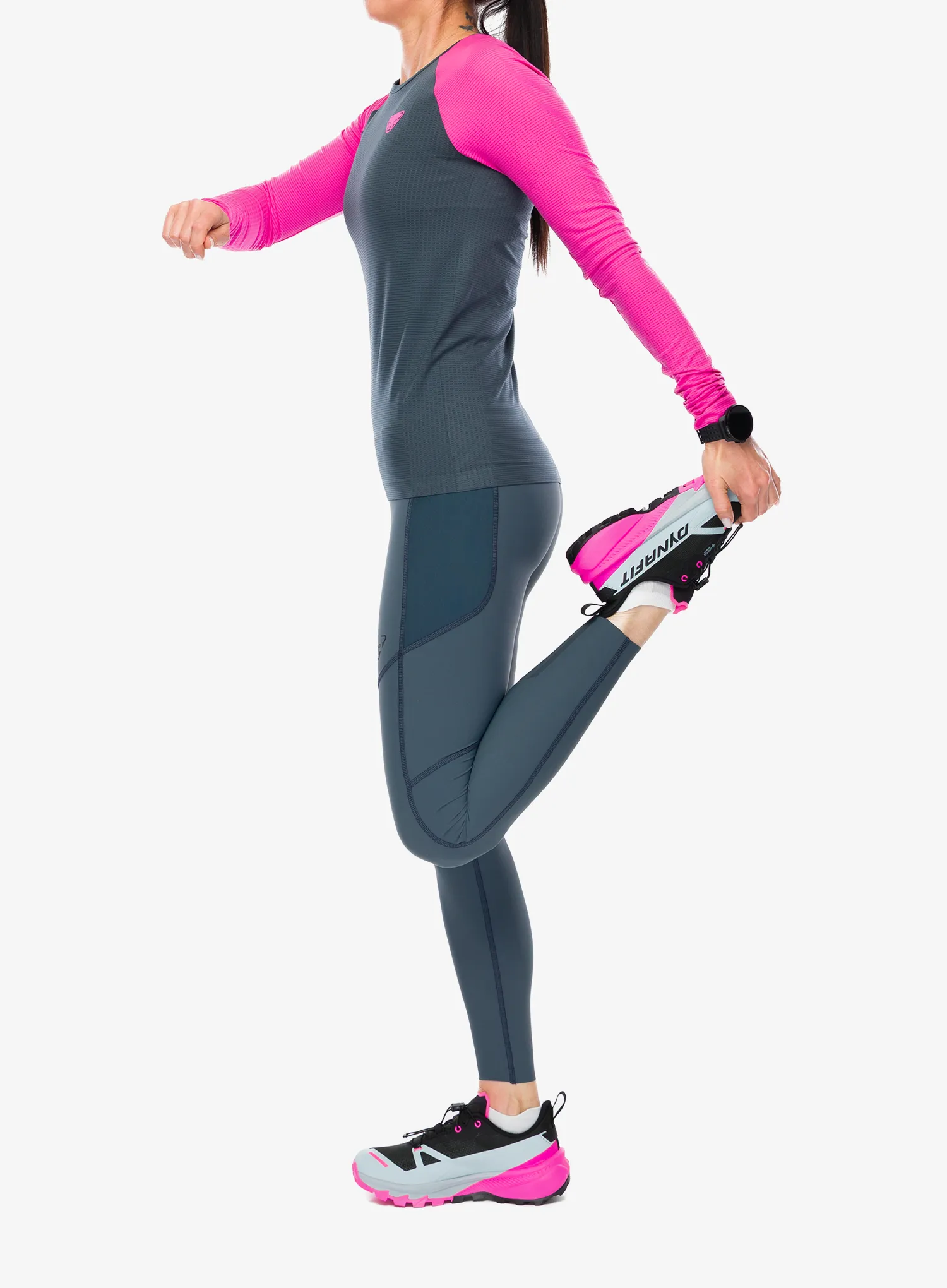 Moteriškos tamprės bėgimui Dynafit Ultra Tights - cinder