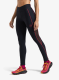 Moteriškos tamprės bėgimui La Sportiva Triumph Tight Pant - black/hibiscus
