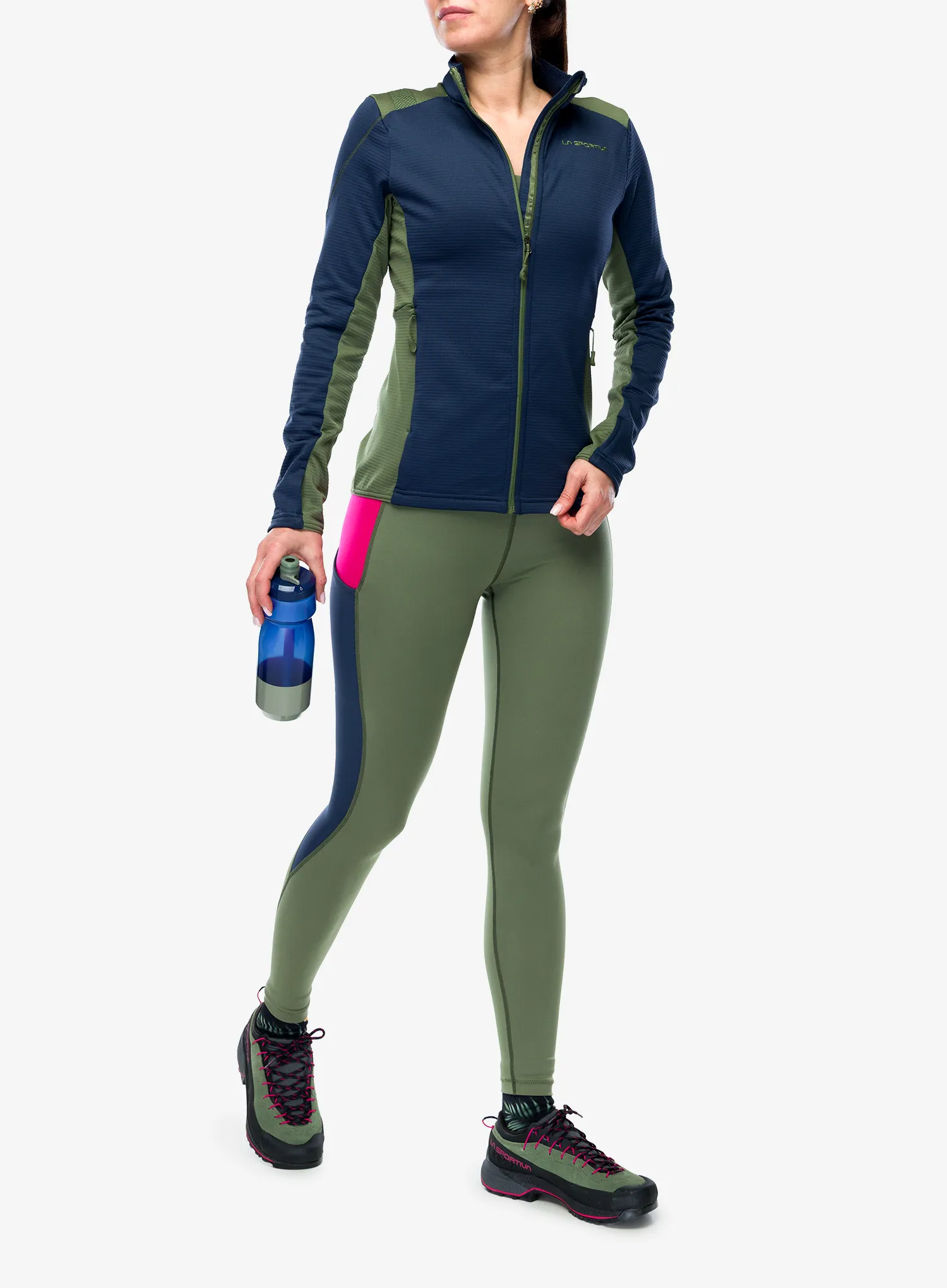 Moteriškos tamprės La Sportiva Cosmosis Legging - cypress/night sky