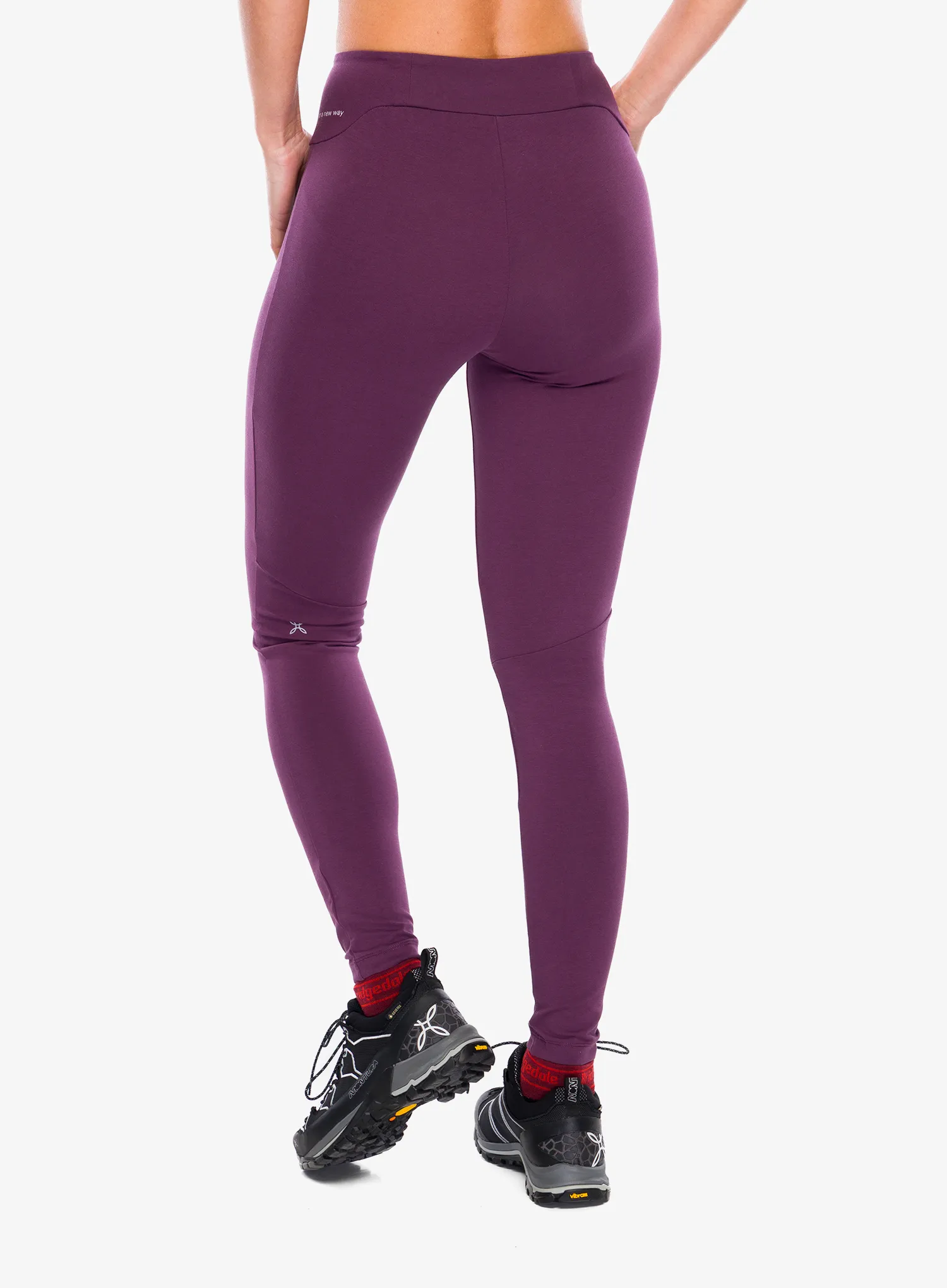 Moteriškos tamprės Montura Shiva Tights - wine red