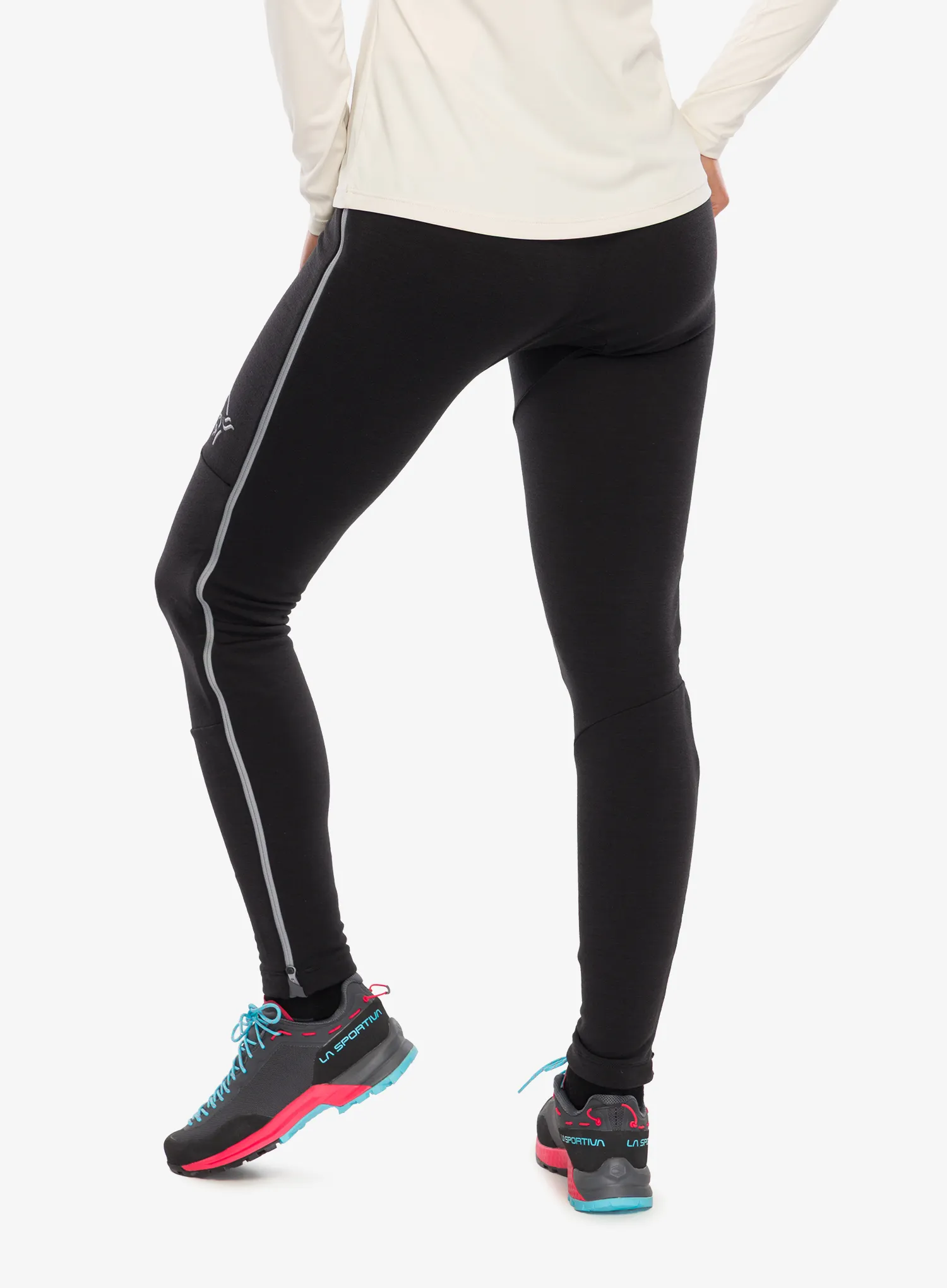 Moteriškos tamprės Norrona Trollveggen Warmwool2 Stretch Tights - caviar