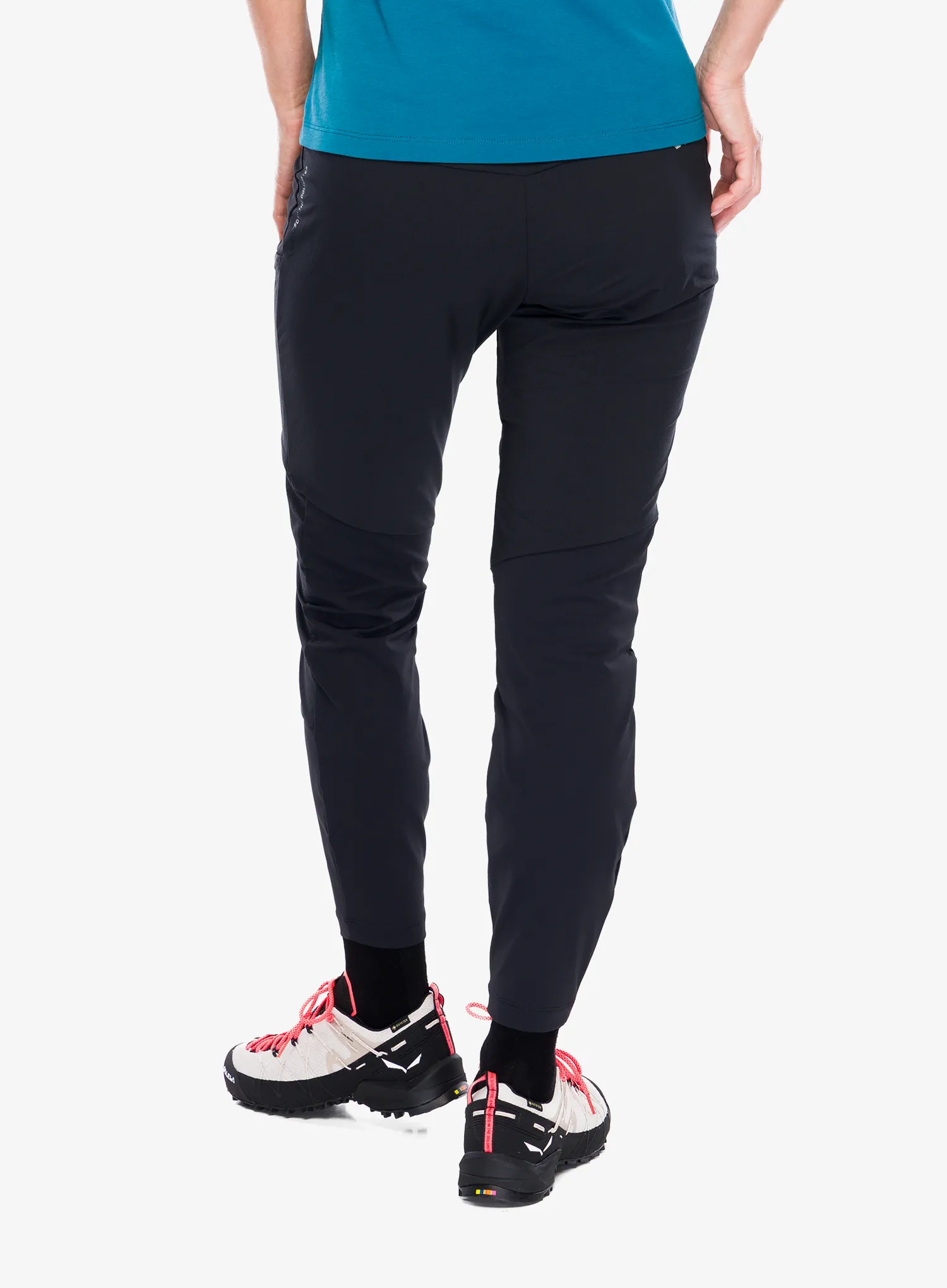 Moteriškos kelnės laipiojimui Salewa Puez Dry Responsive Cargo Tights - black out
