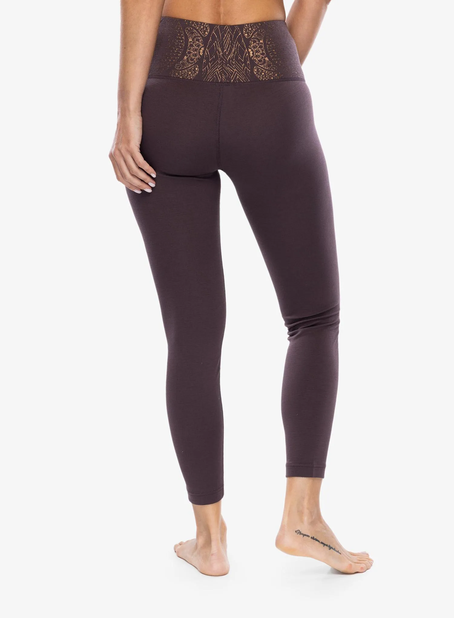 Moteriškos tamprės Super.natural Arabesque Tights - raisin/copper