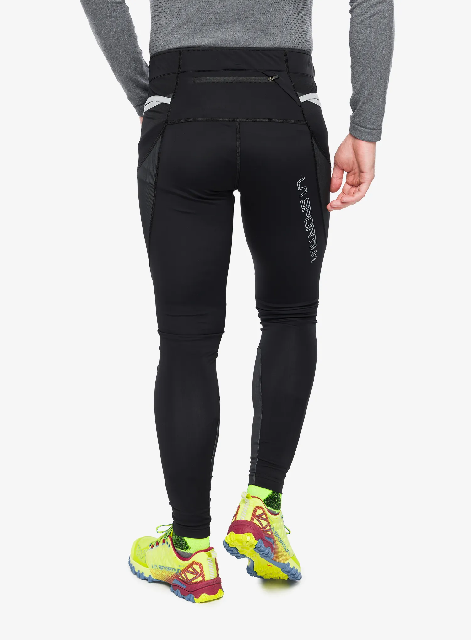 Tamprės bėgimui La Sportiva Triumph Tight Pant - black/cloud