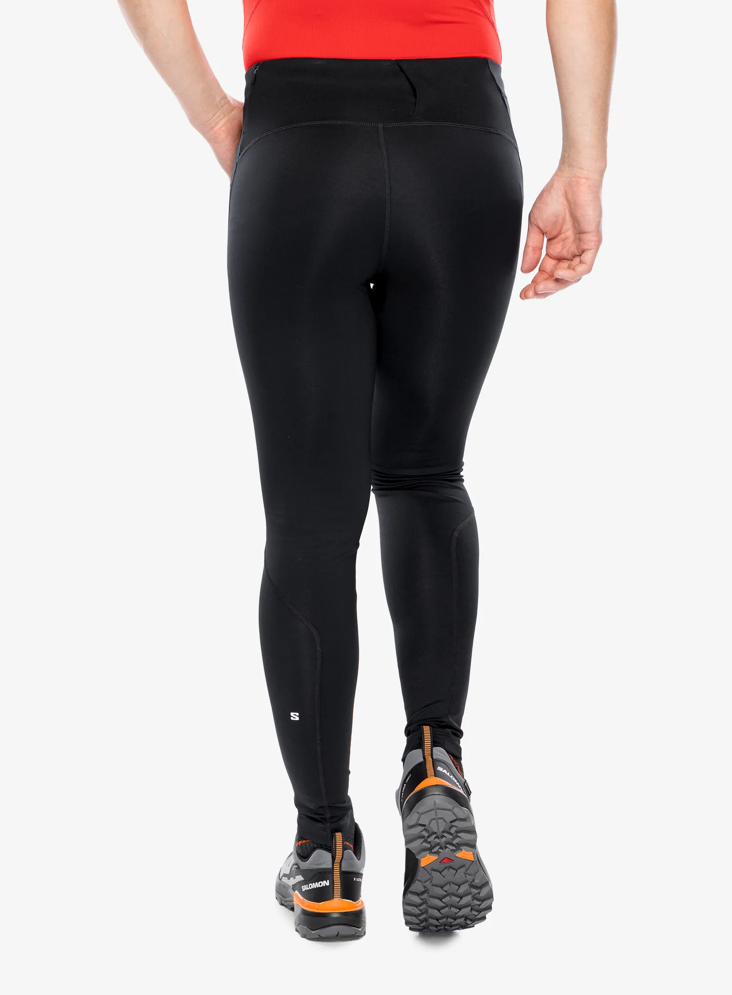 Tamprės bėgimui Salomon Shakeout Core Tights - deep black