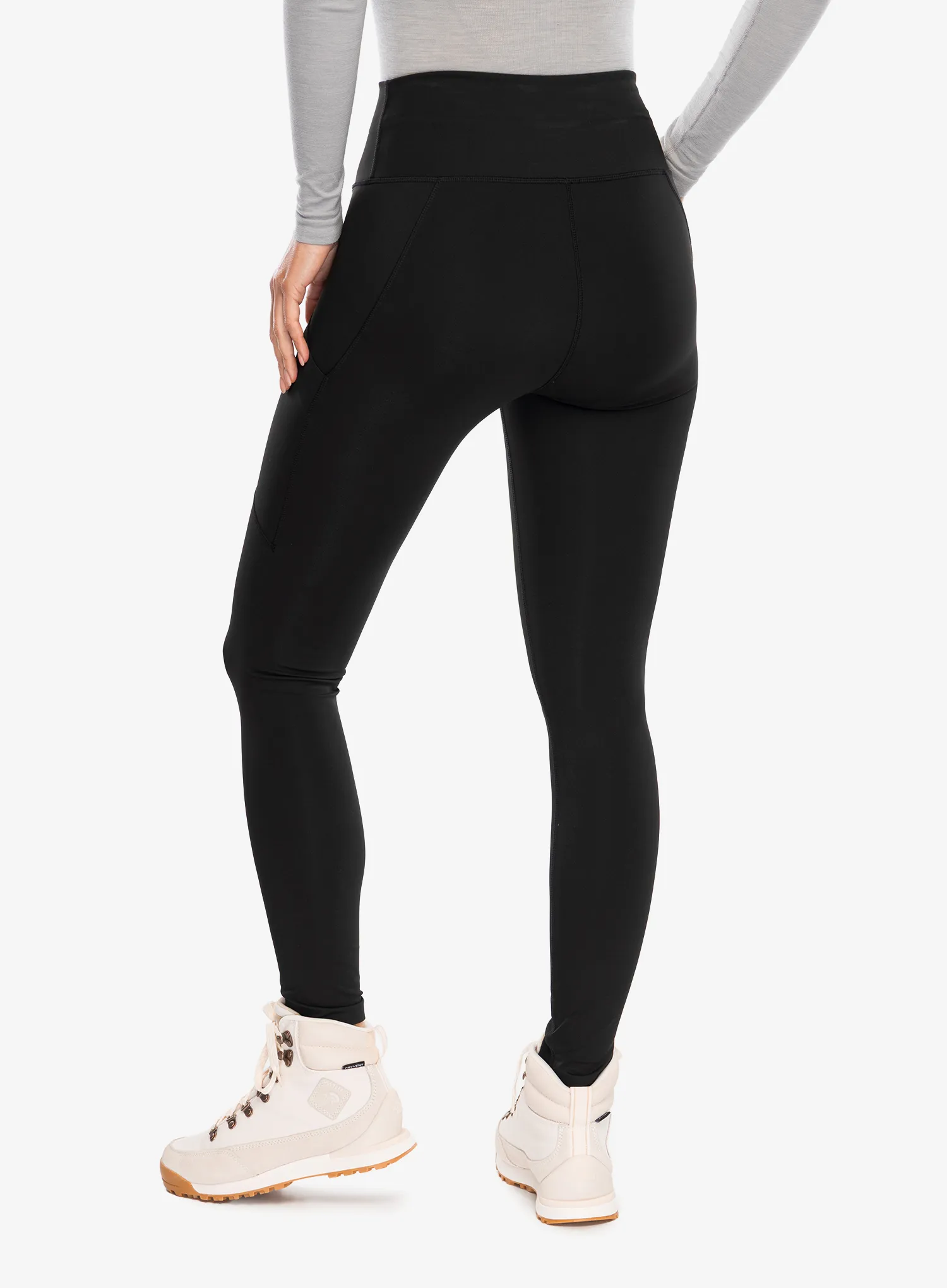 Žygio kelnės moterims Fjallraven Abisko Tights  - black