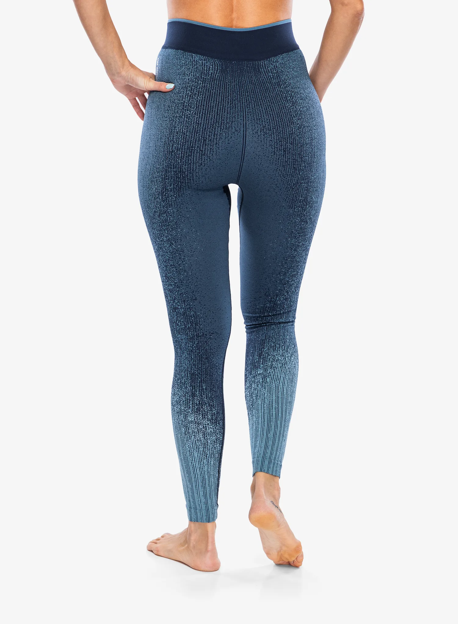 Moteriškos termo tamprės Odlo Blackcomb Eco BL Bottom Long - provincial blue