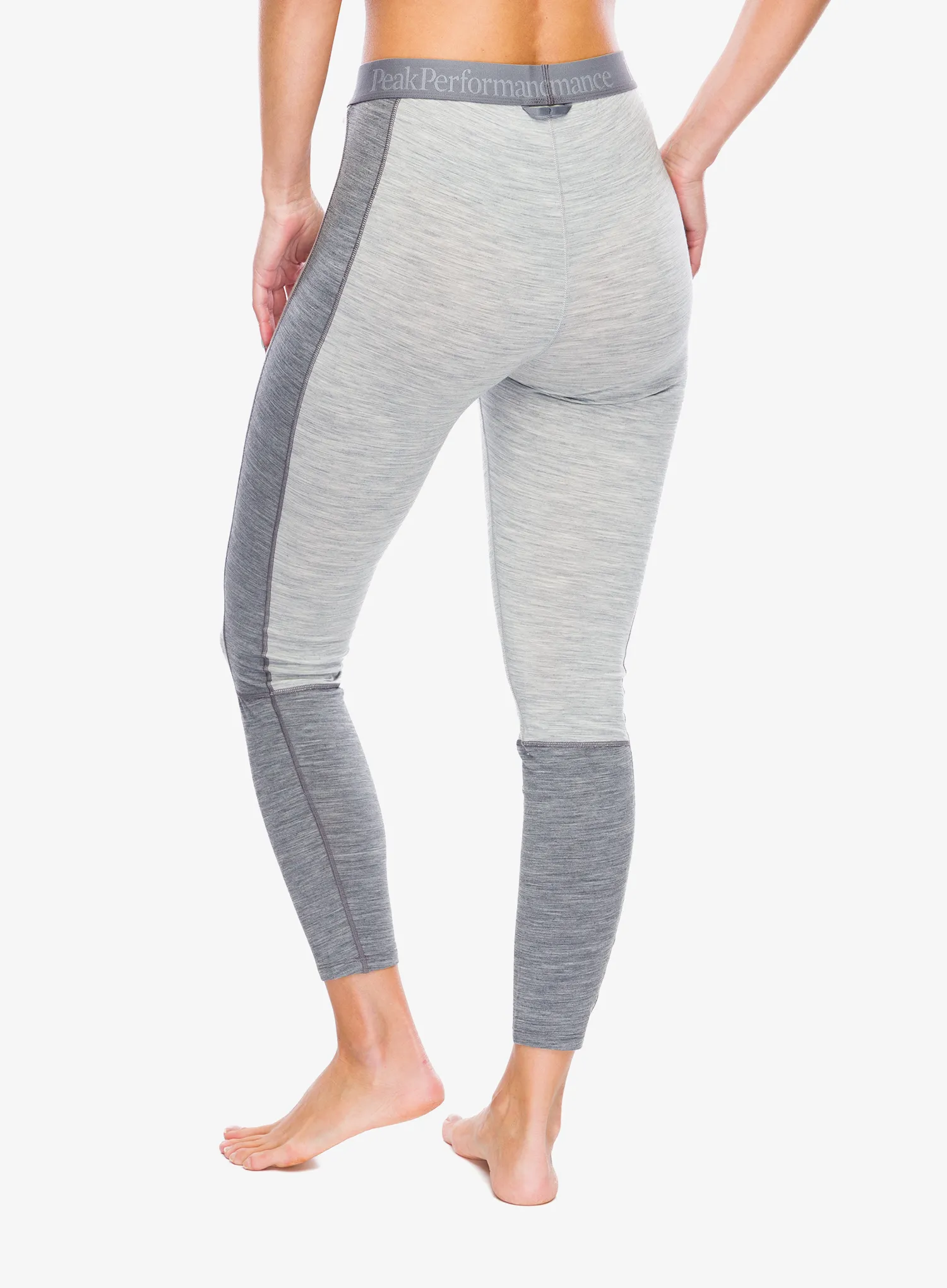 Moteriškos termo tamprės Peak Performance Magic Long John - med grey melange