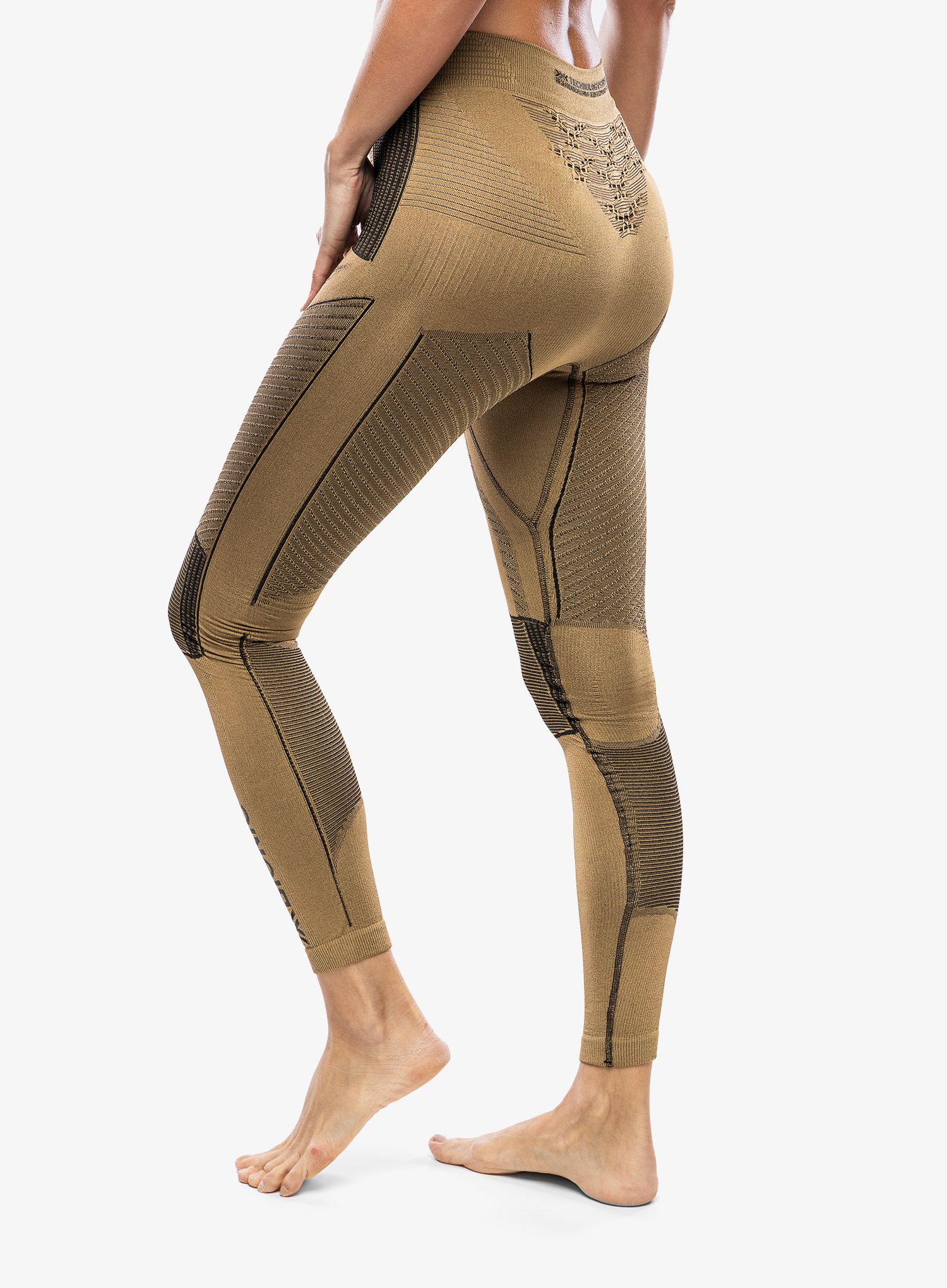 Moteriškos termo tamprės X-Bionic Radiactor 4.0 Pants - gold/black