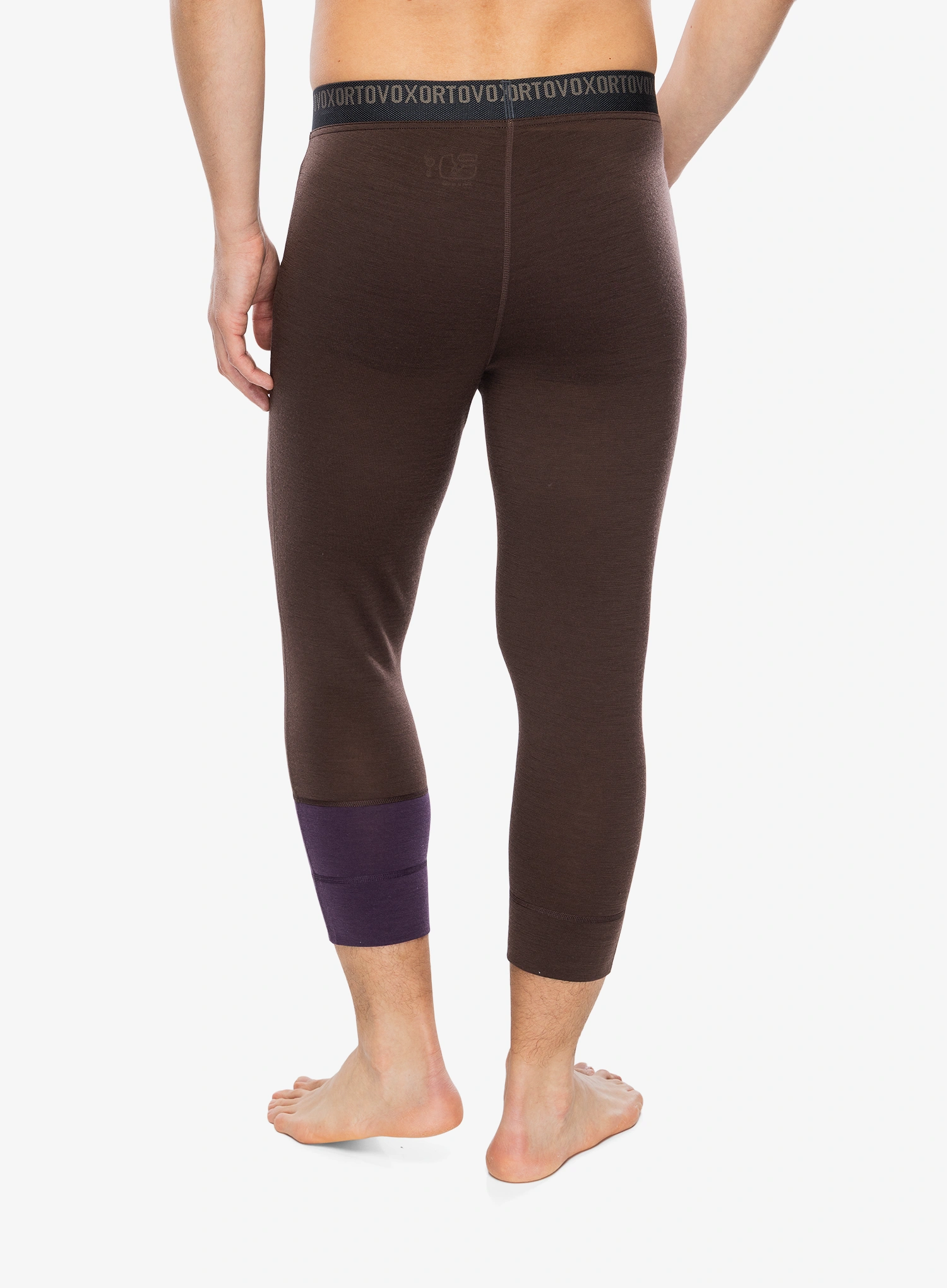 Termo tamprės Ortovox 185 Rock N Wool Short Pants - dark chestnut