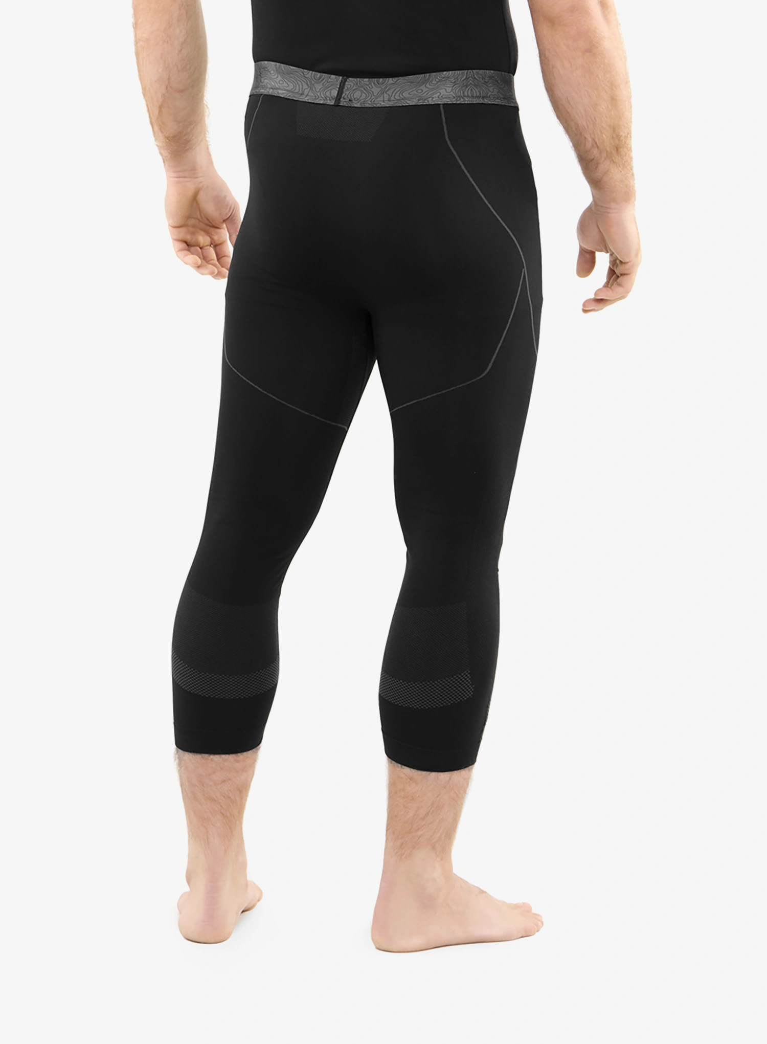 Termo tamprės Viking Base Layer Gary 3/4 Pants - black