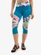 Laipiojimo tamprės Ocun Rhea 3/4 Leggings - blue fjord