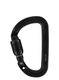 Karabinas Petzl SmD Screw-Lock - black