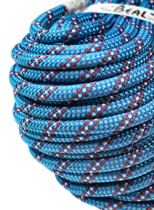 Virvė turizmui Beal Rando 8 mm x 48 m Standard - blue