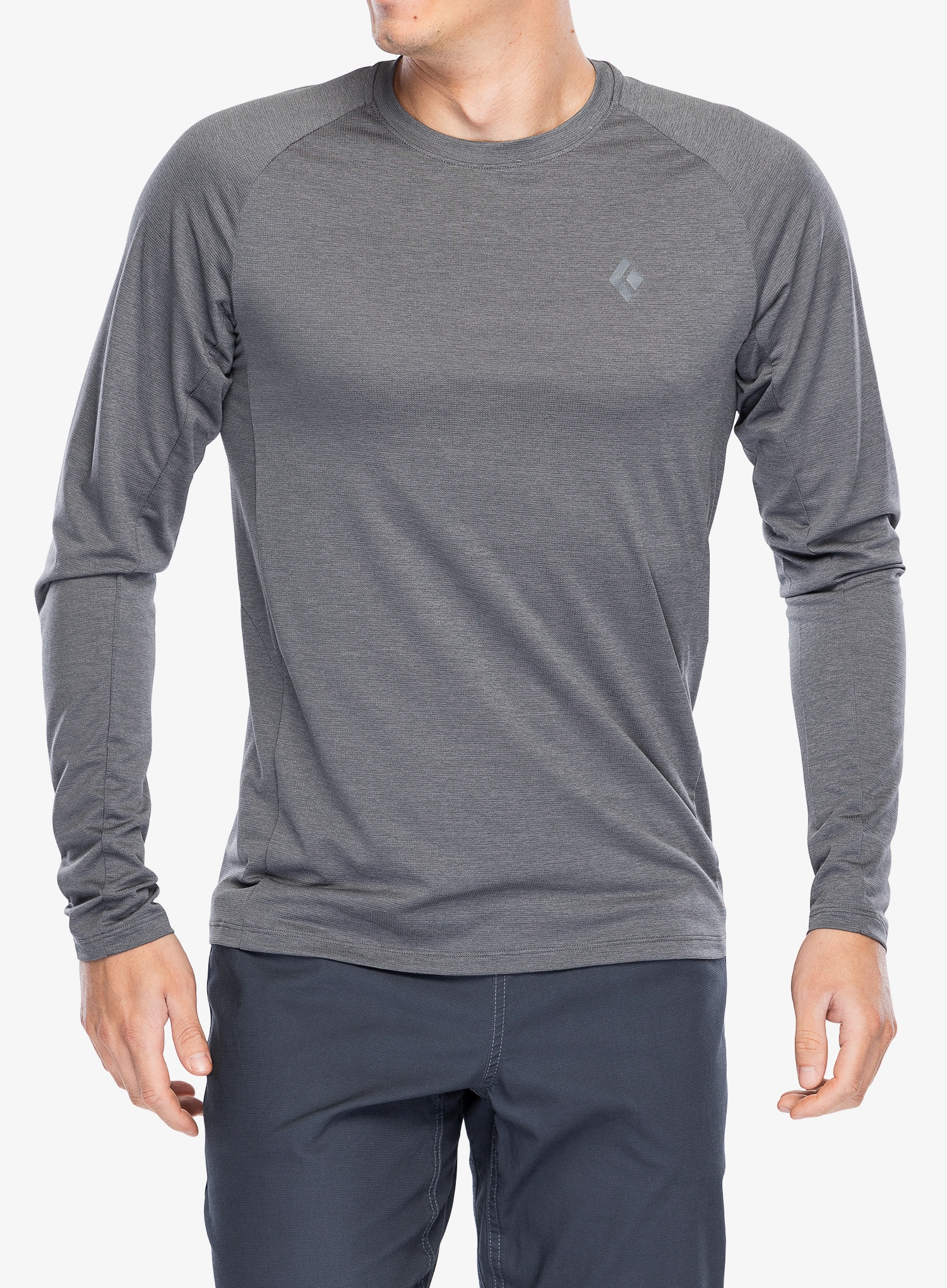 Longsleeve Black Diamond Lightwire Tech Tee L/S - steel grey