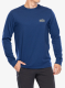 Longsleeve Patagonia L/S Strataspire Responsibili-Tee - clement blue