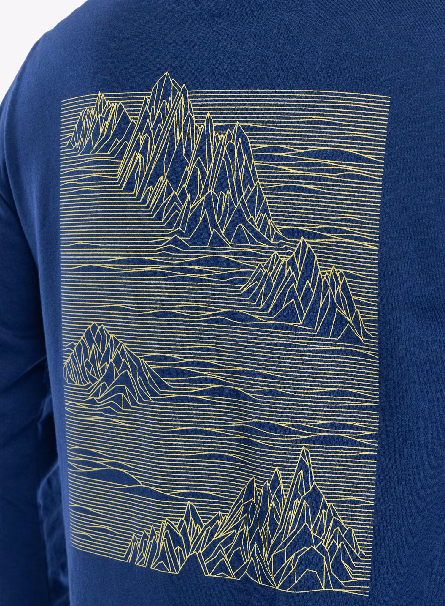 Longsleeve Patagonia L/S Strataspire Responsibili-Tee - clement blue