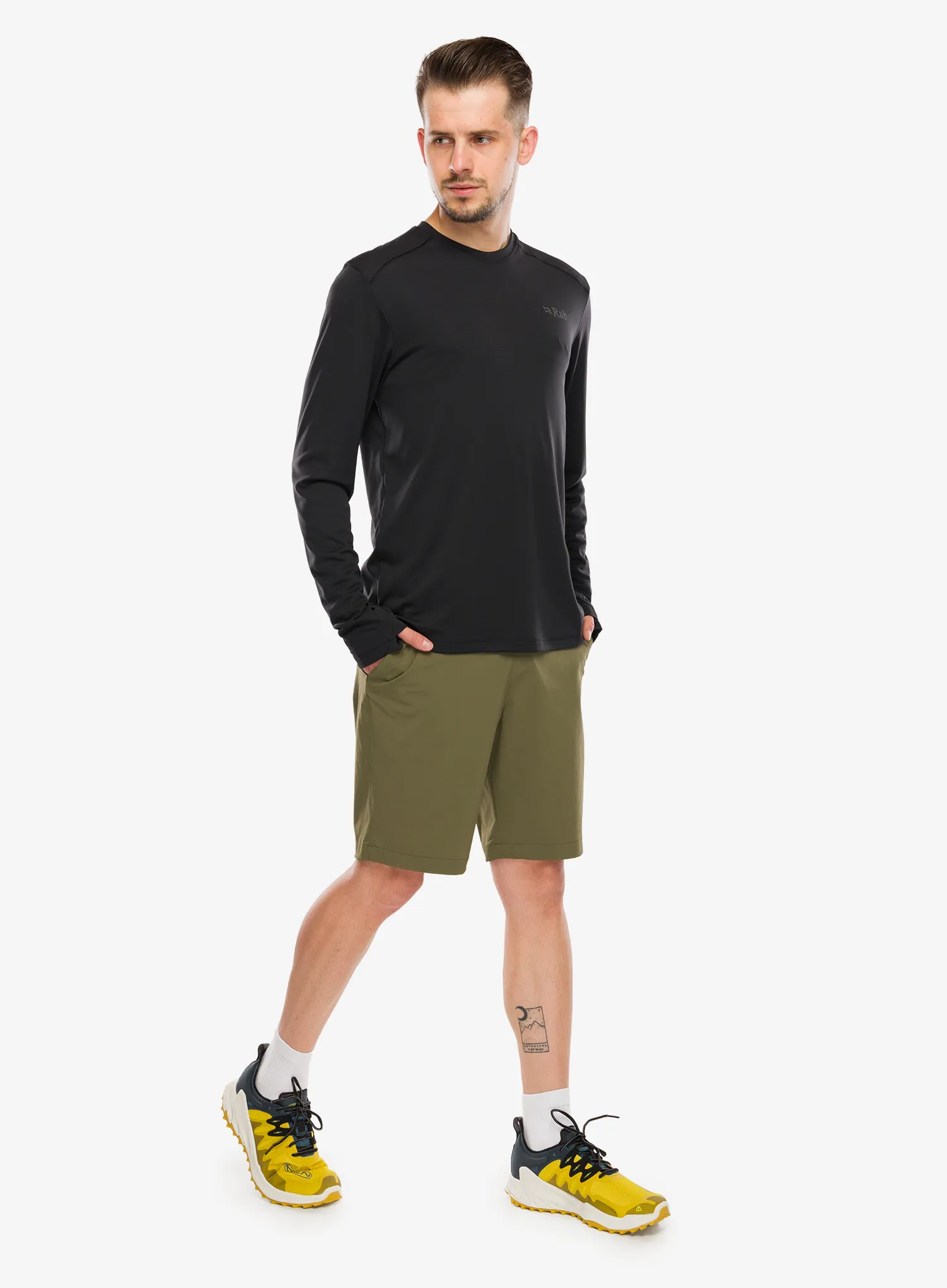 Longsleeve Rab Force LS Tee - black