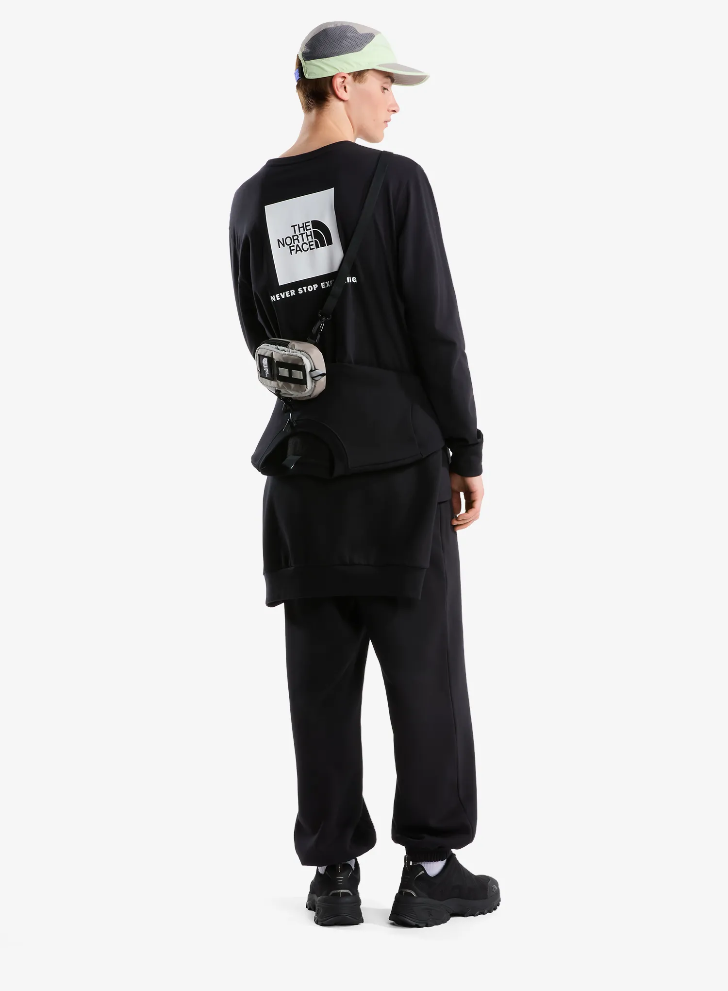 Longsleeve The North Face Evolution Box NSE Regular LS - tnf black