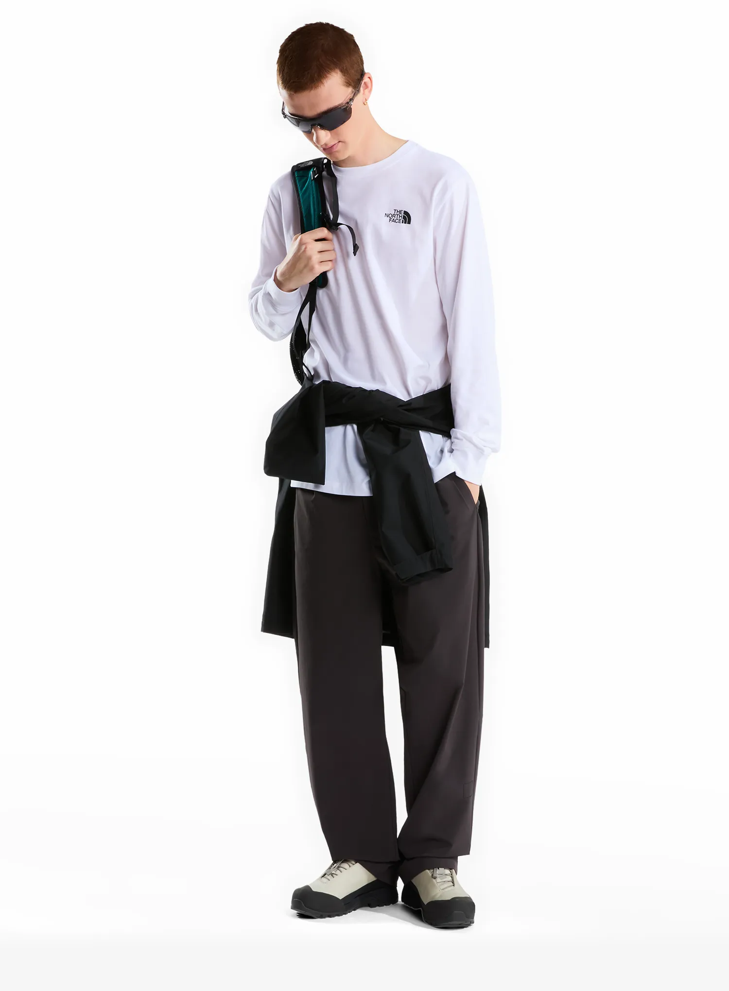 Longsleeve The North Face Evolution Box NSE Regular LS - tnf white