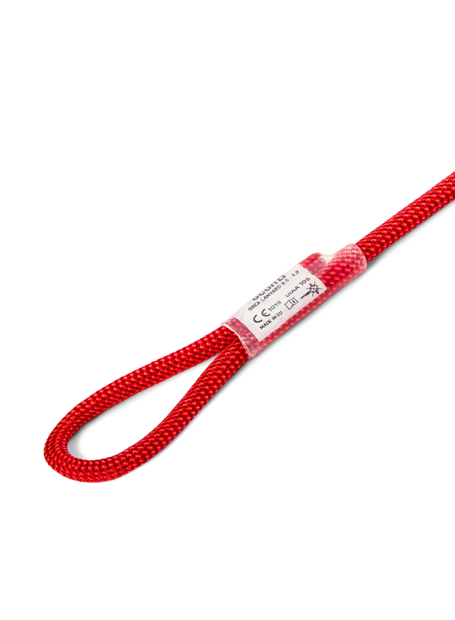 Smūgio sugėrėjas Ocun Sbea Lanyard 9,5-9,8 mm 40 cm - red/red