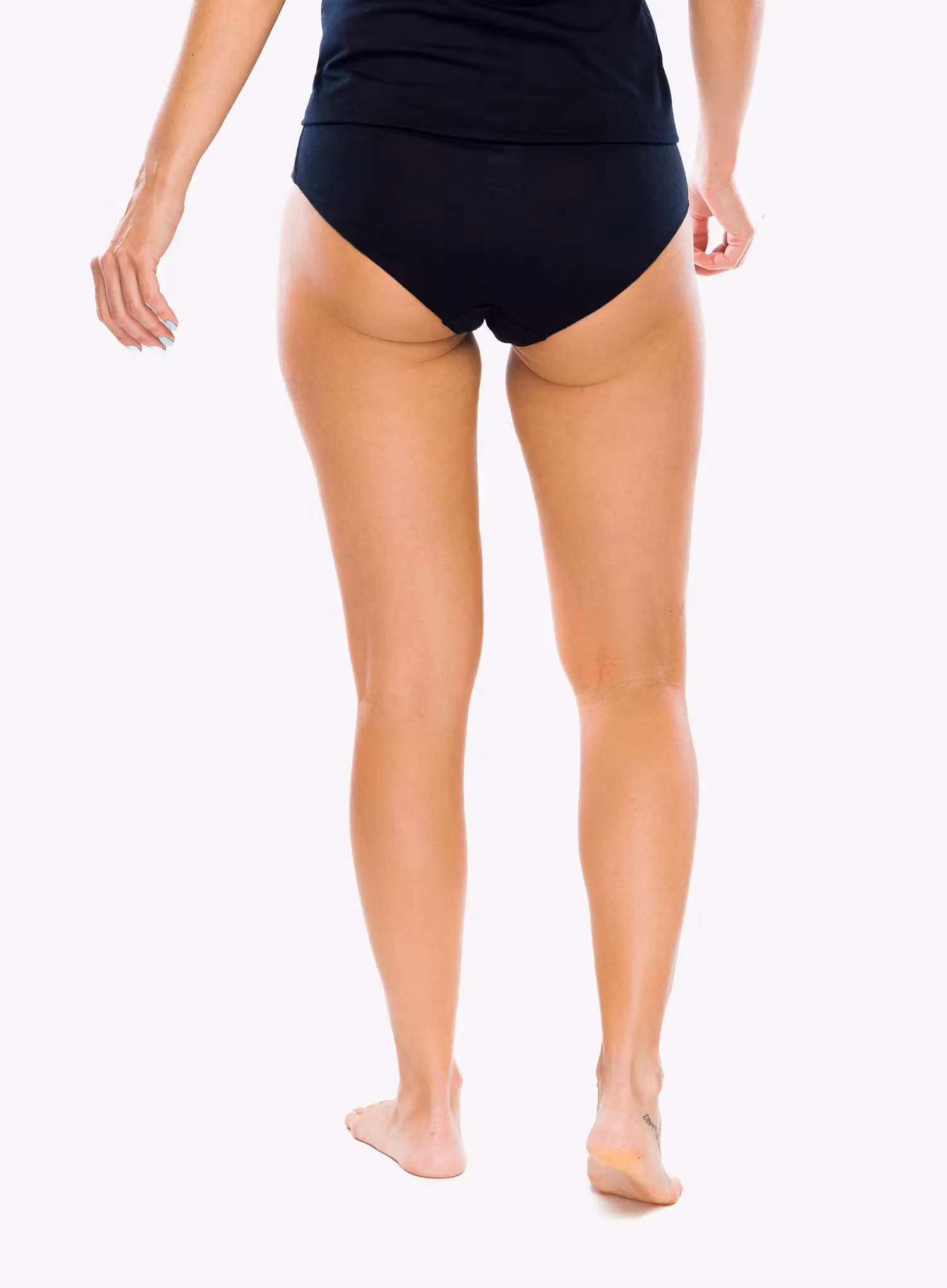 Moteriškos termoaktyvios kelnaitės Odlo Merino 160 Panty - black