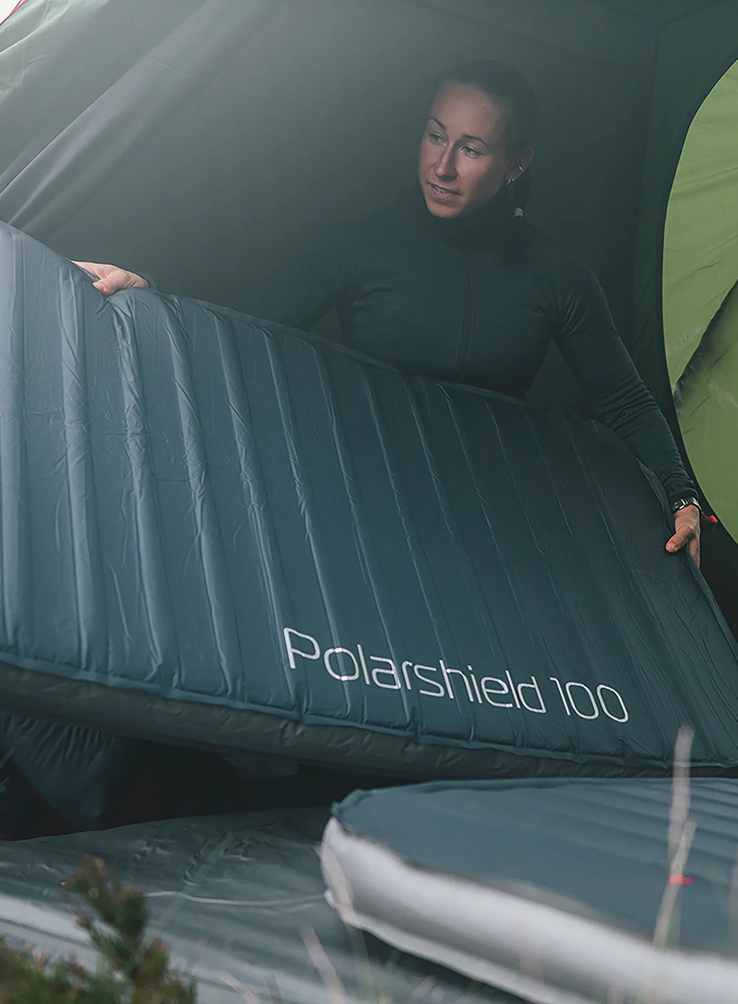 Savaime prisipučiantis kilimėlis Robens Polarshield 100 - navy