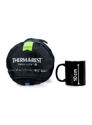 Savaime prisipučiantis kilimėlis Therm a Rest Trail Lite L - trooper grey