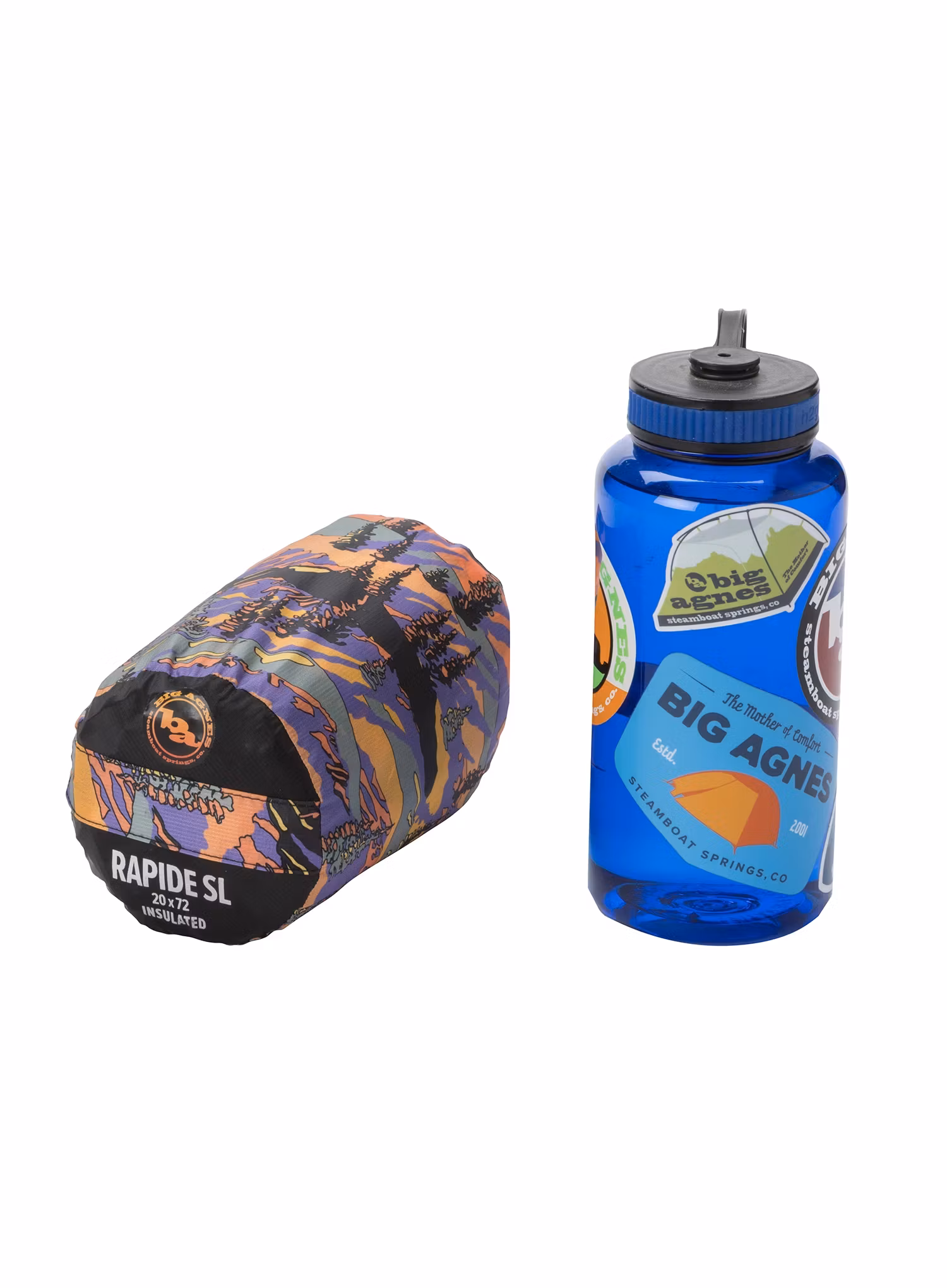 Pripučiamas čiužinys Big Agnes Rapide SL Insulated 20X72 Reg - zirkel alpenglow