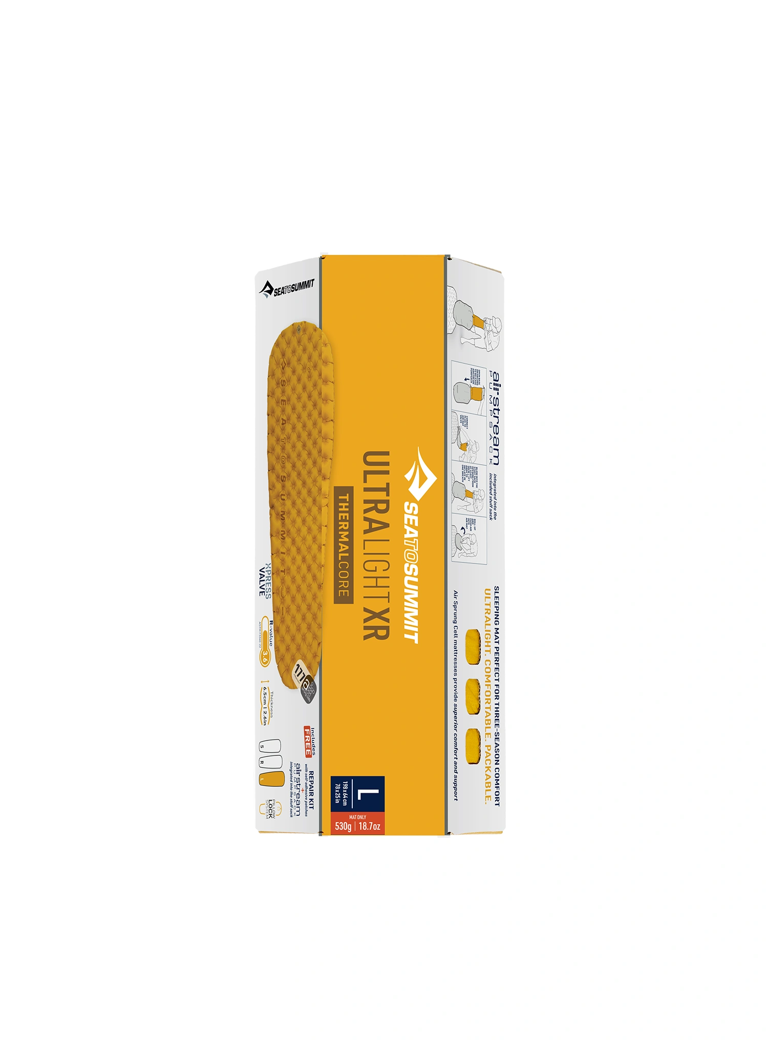 Pripučiamas čiužinys Sea to Summit Ultralight XR Insulated Mat R - arrowwood