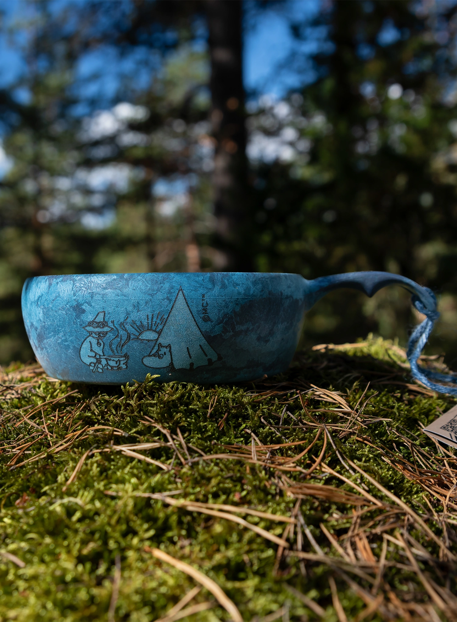 Turistinis dubuo Kupilka 55 Moomin Moomins Camping - blue