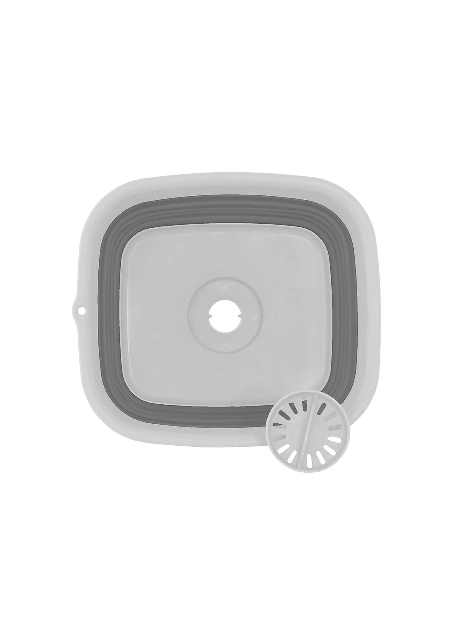 Turistinis dubuo Outwell Collaps Wash Bowl w/drain - grey mist