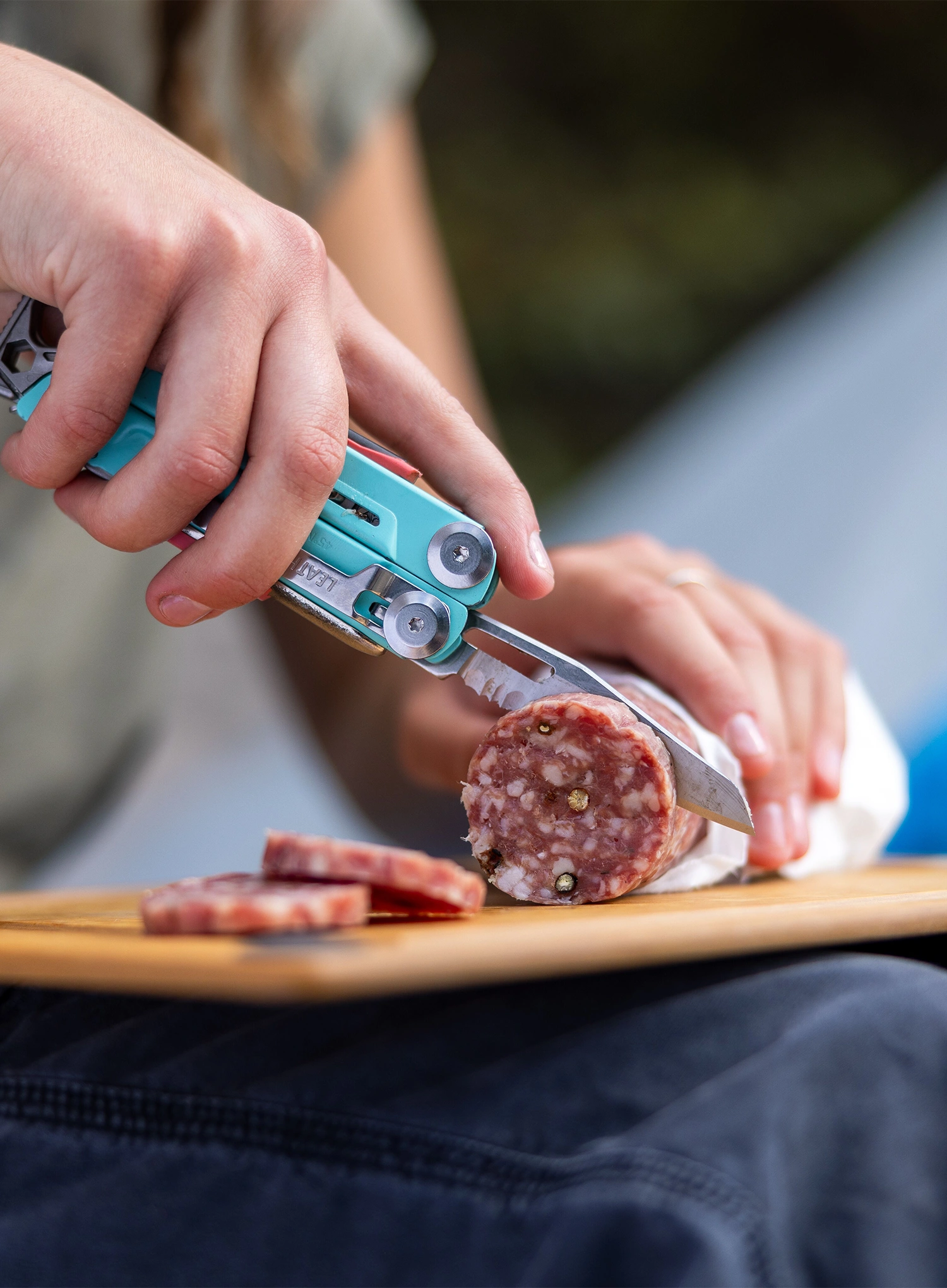 Multitool Leatherman Signal - aqua