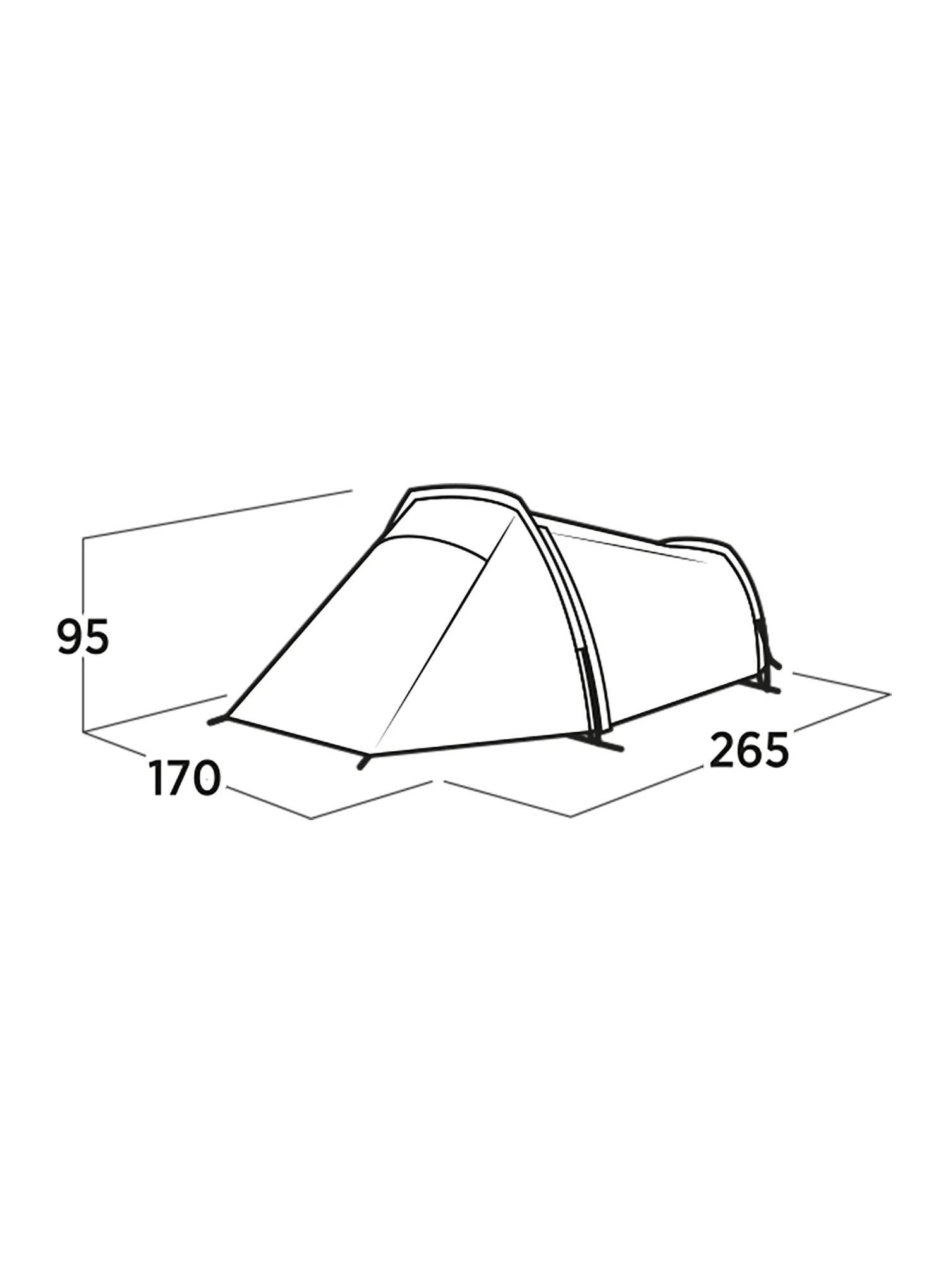 Dvivietė palapinė Easy Camp Sarek 2