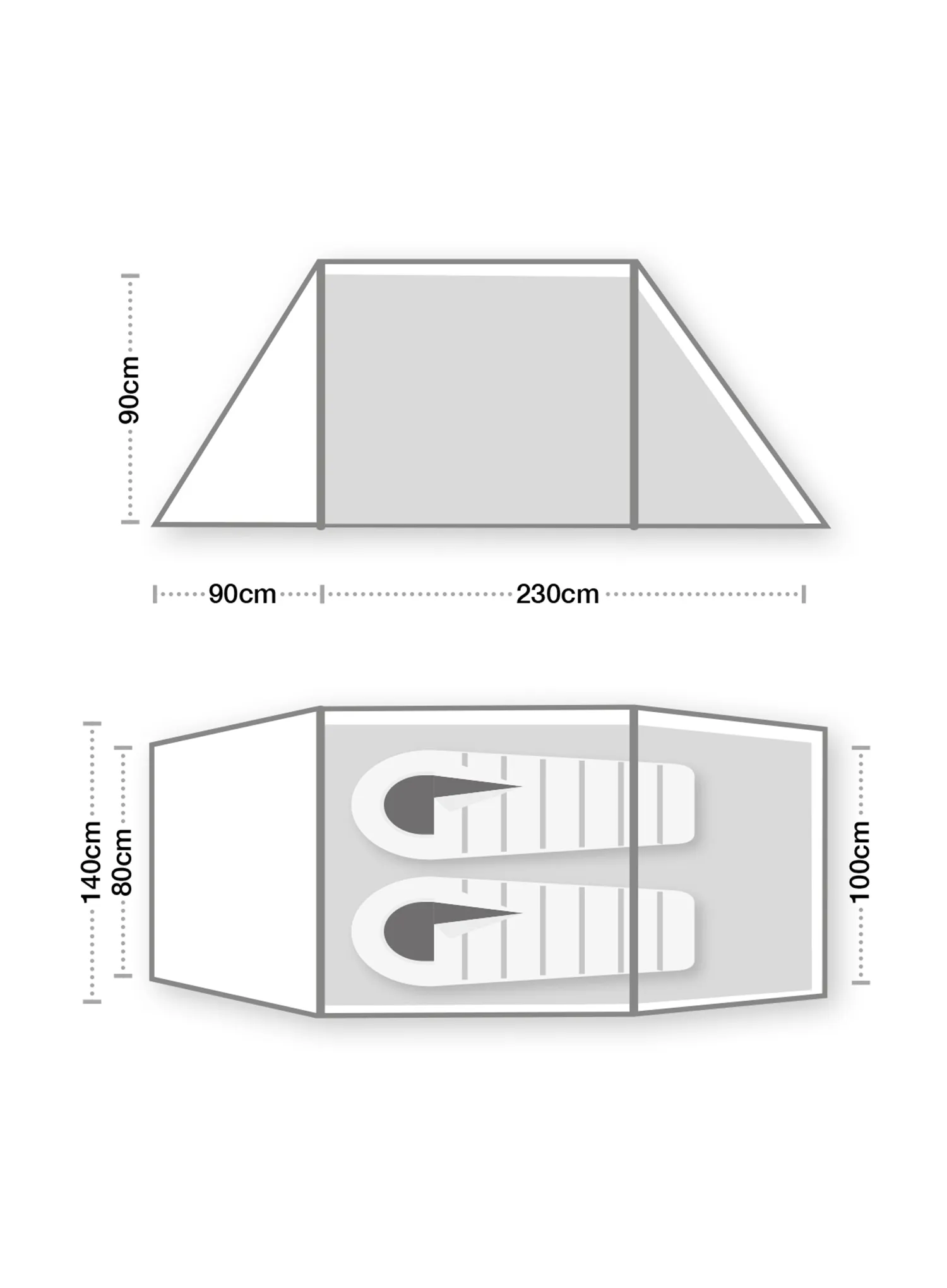 Dvivietė palapinė Terra Nova Hoolie Compact 2