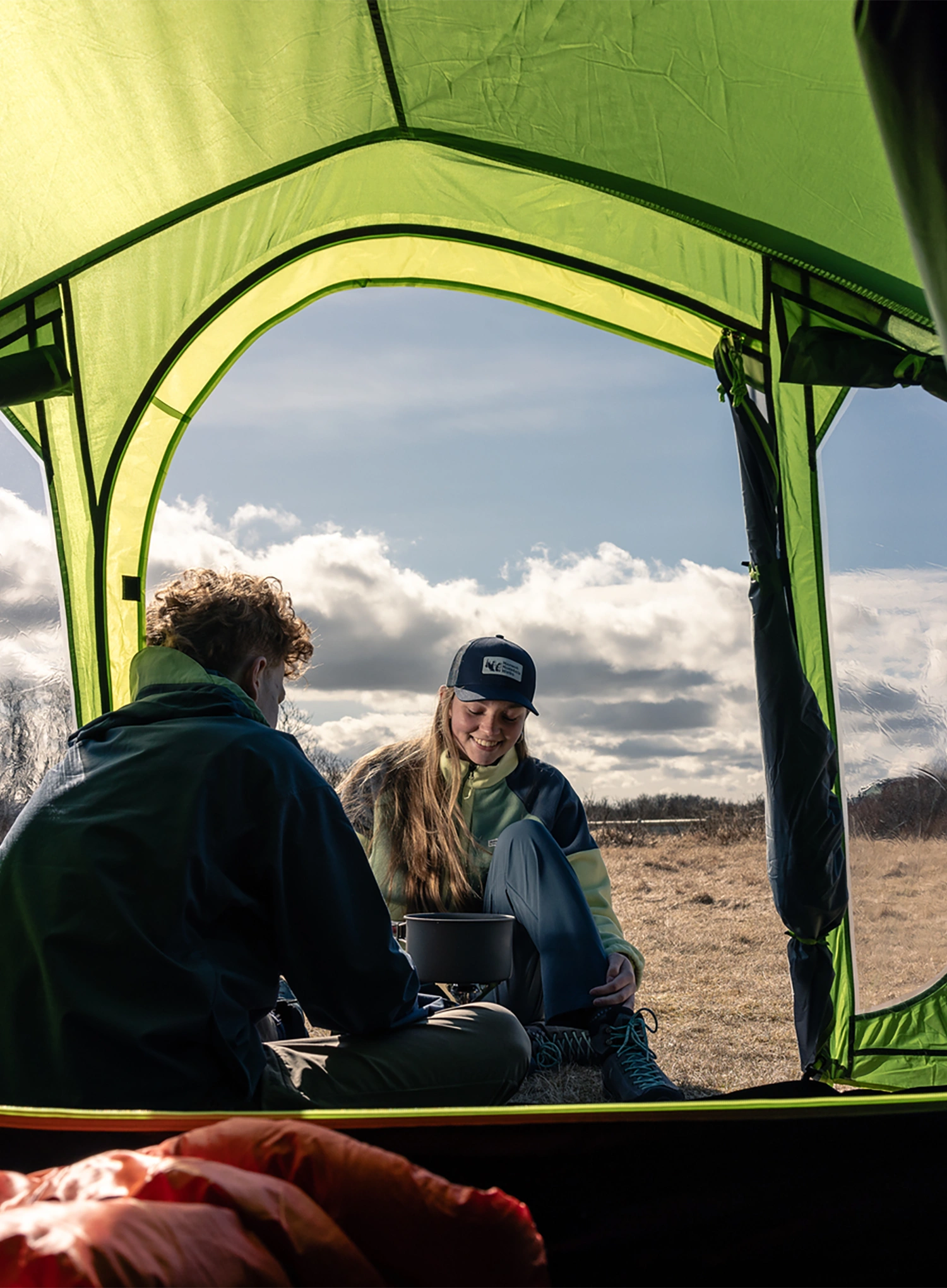 Trivietė palapinė Coleman Darwin 3 Plus Blackout