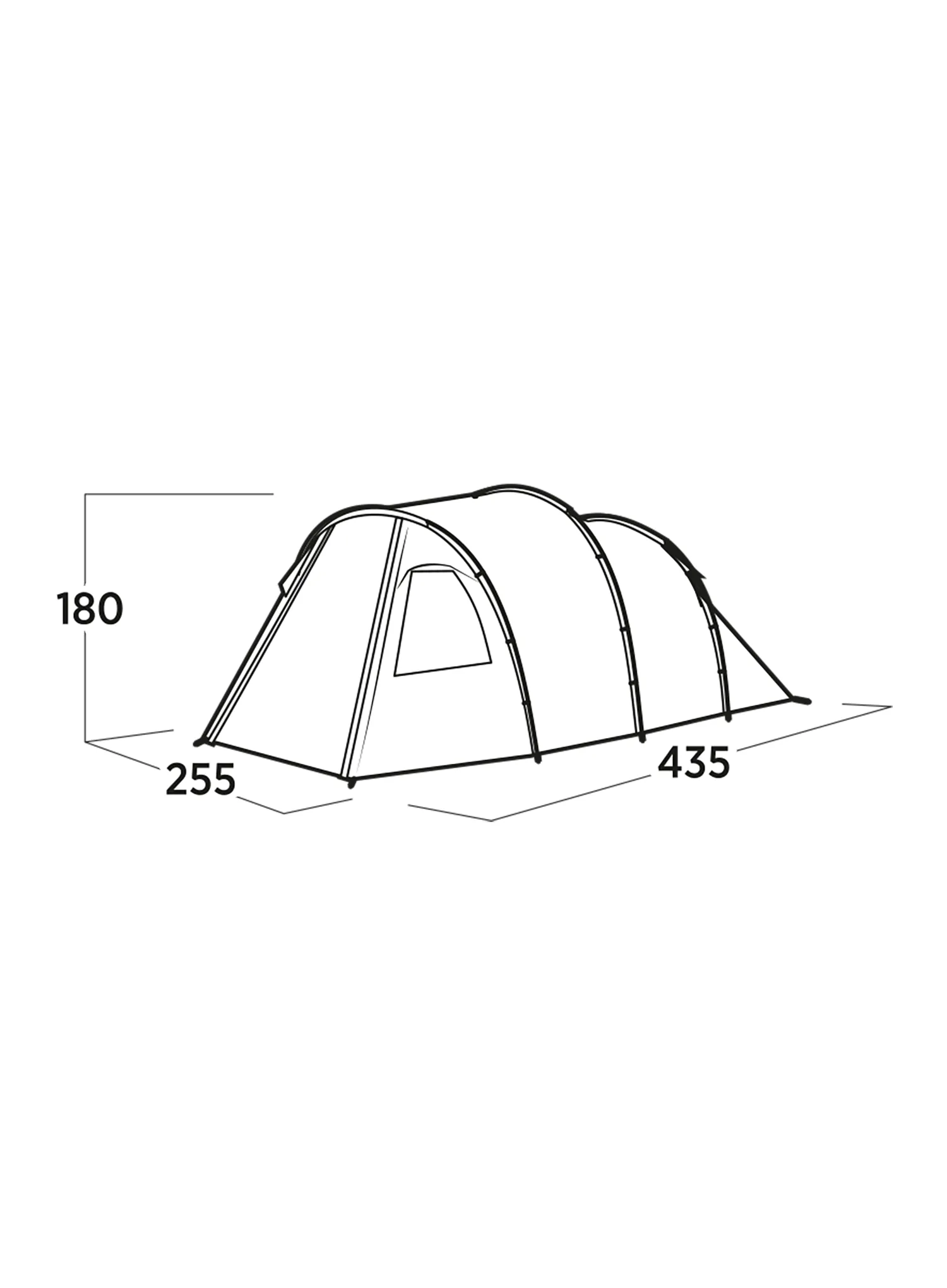 Keturvietė palapinė Easy Camp Hidra 4