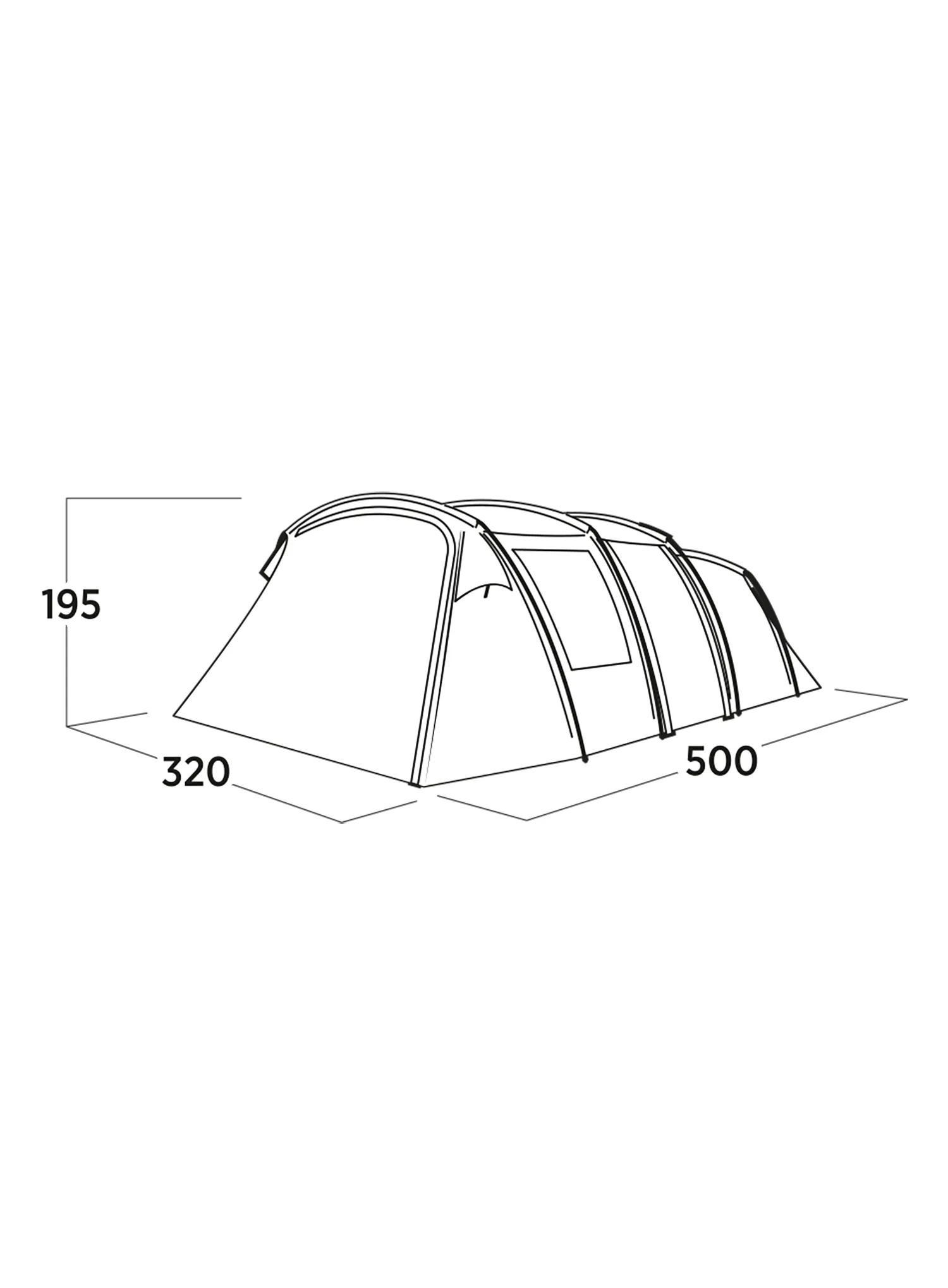Penkiavietė palapinė Easy Camp Hamra 5