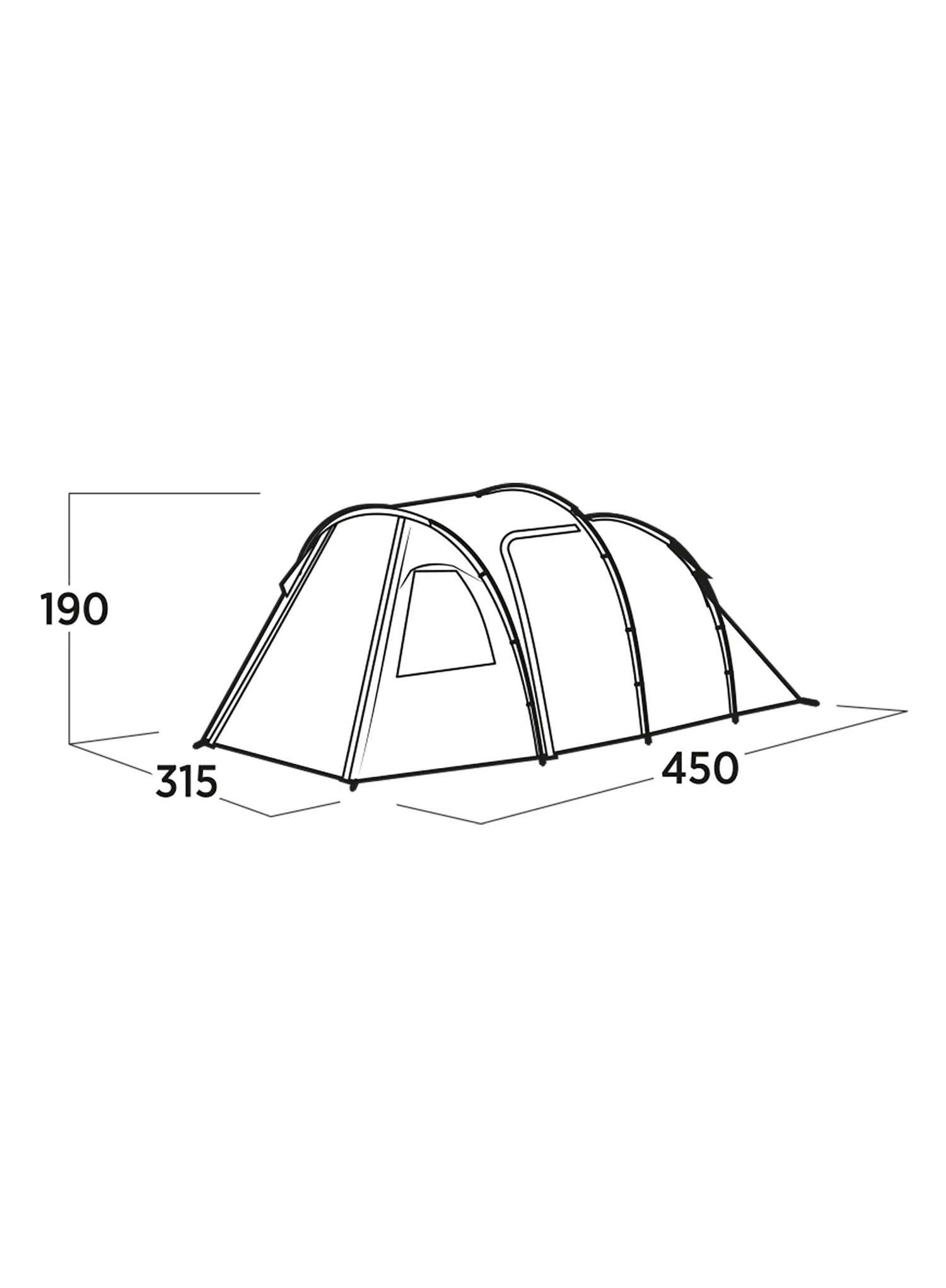 Penkiavietė palapinė Easy Camp Hidra 5