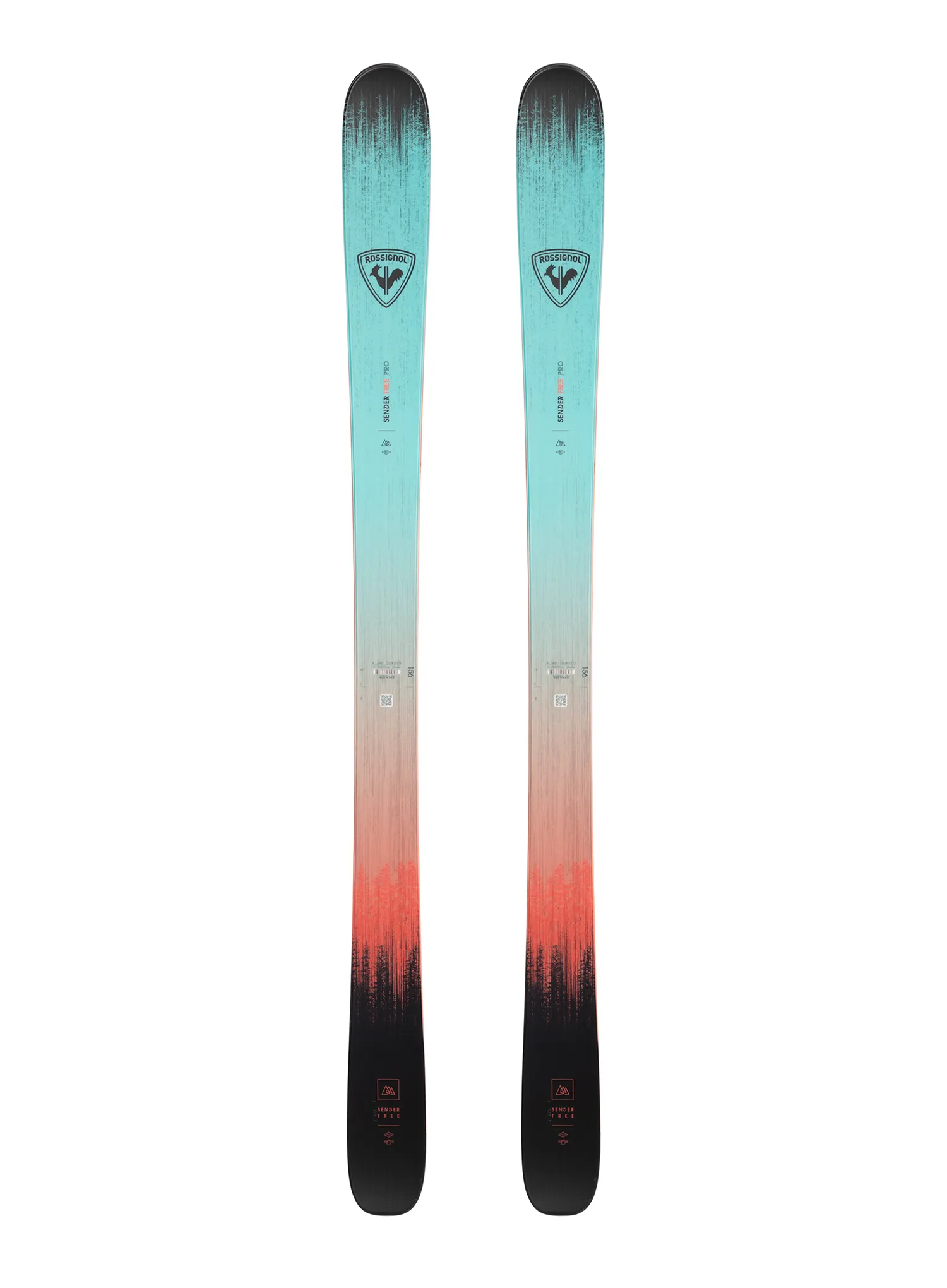Slidės freeride Rossignol Sender Free Pro Open - multicolor