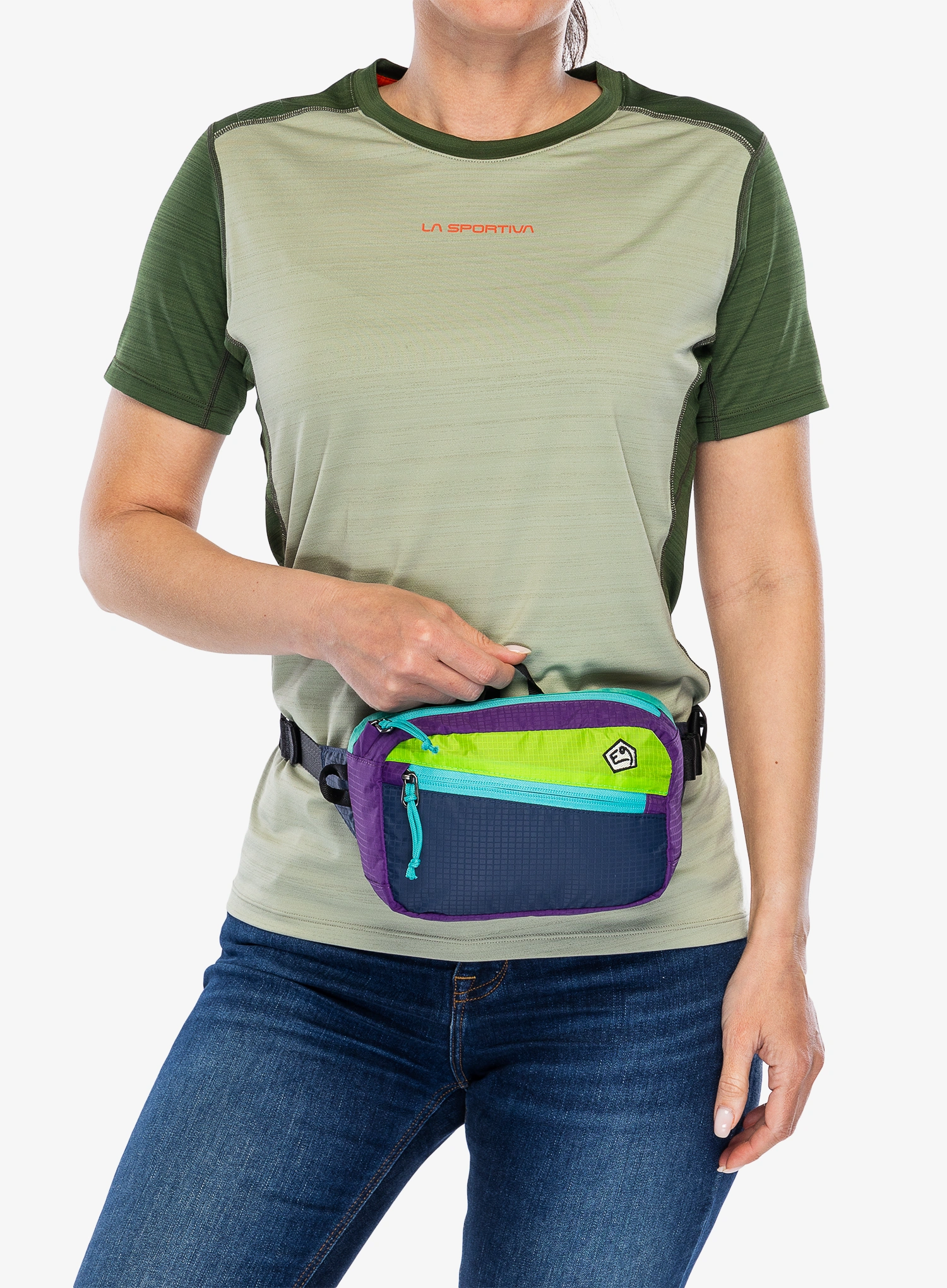 Piniginė ant juosmens E9 Kangaroo - purple