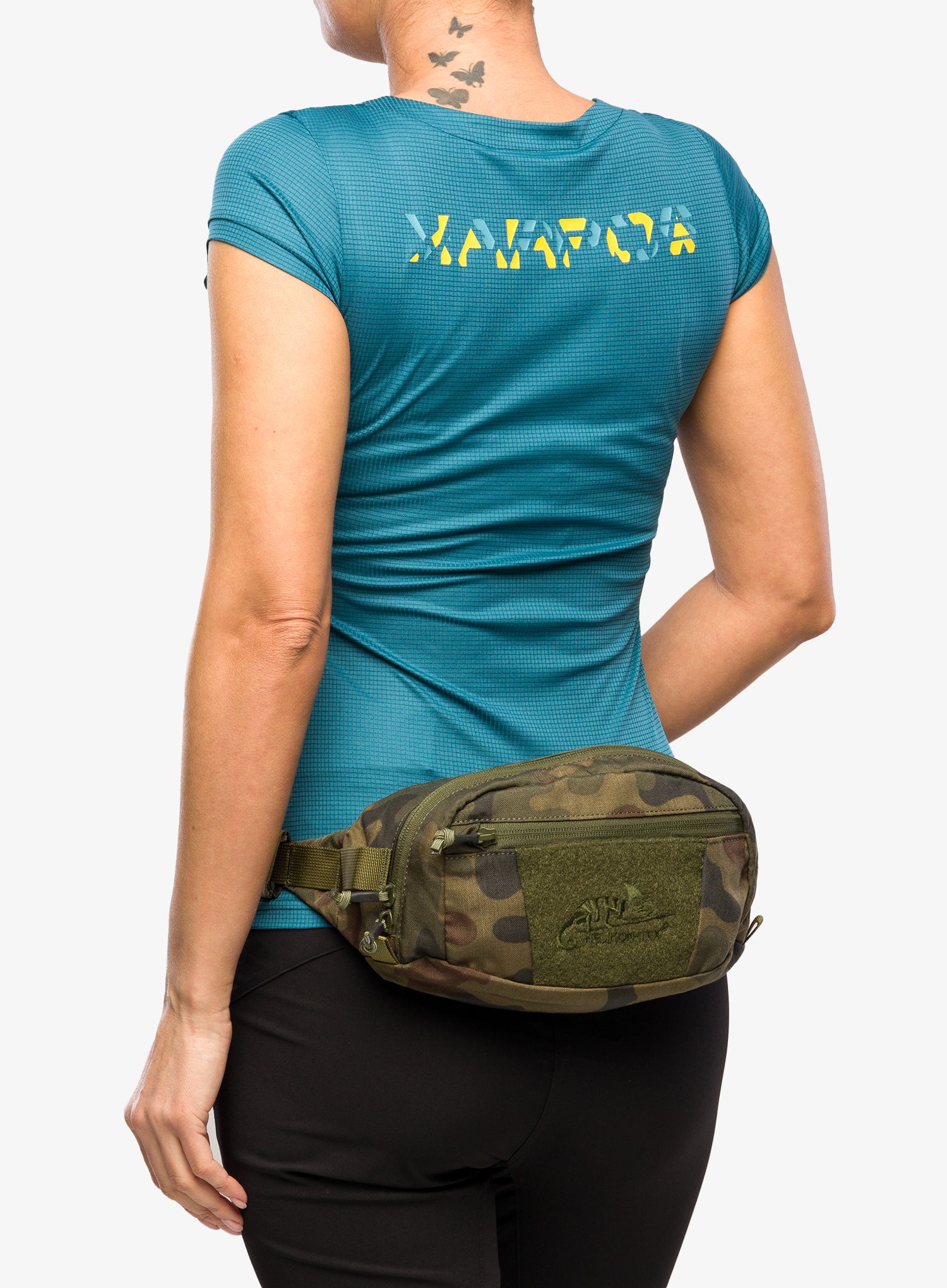 Piniginė ant juosmens Helikon-Tex Bandicoot Waist Pack Cordura - pl woodland