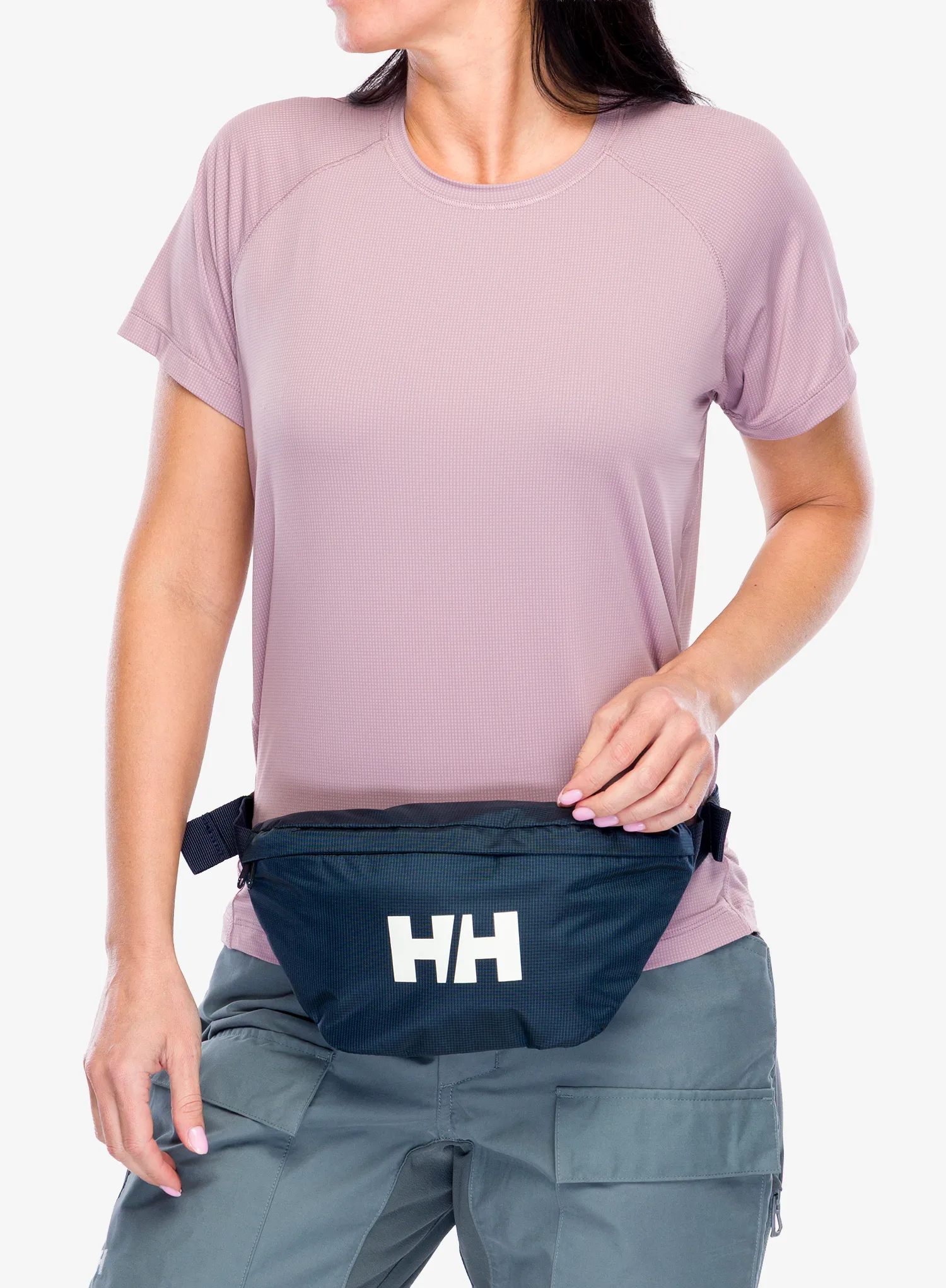 Piniginė ant juosmens Helly Hansen Logo Waist Bag - navy/vaporous grey/gum